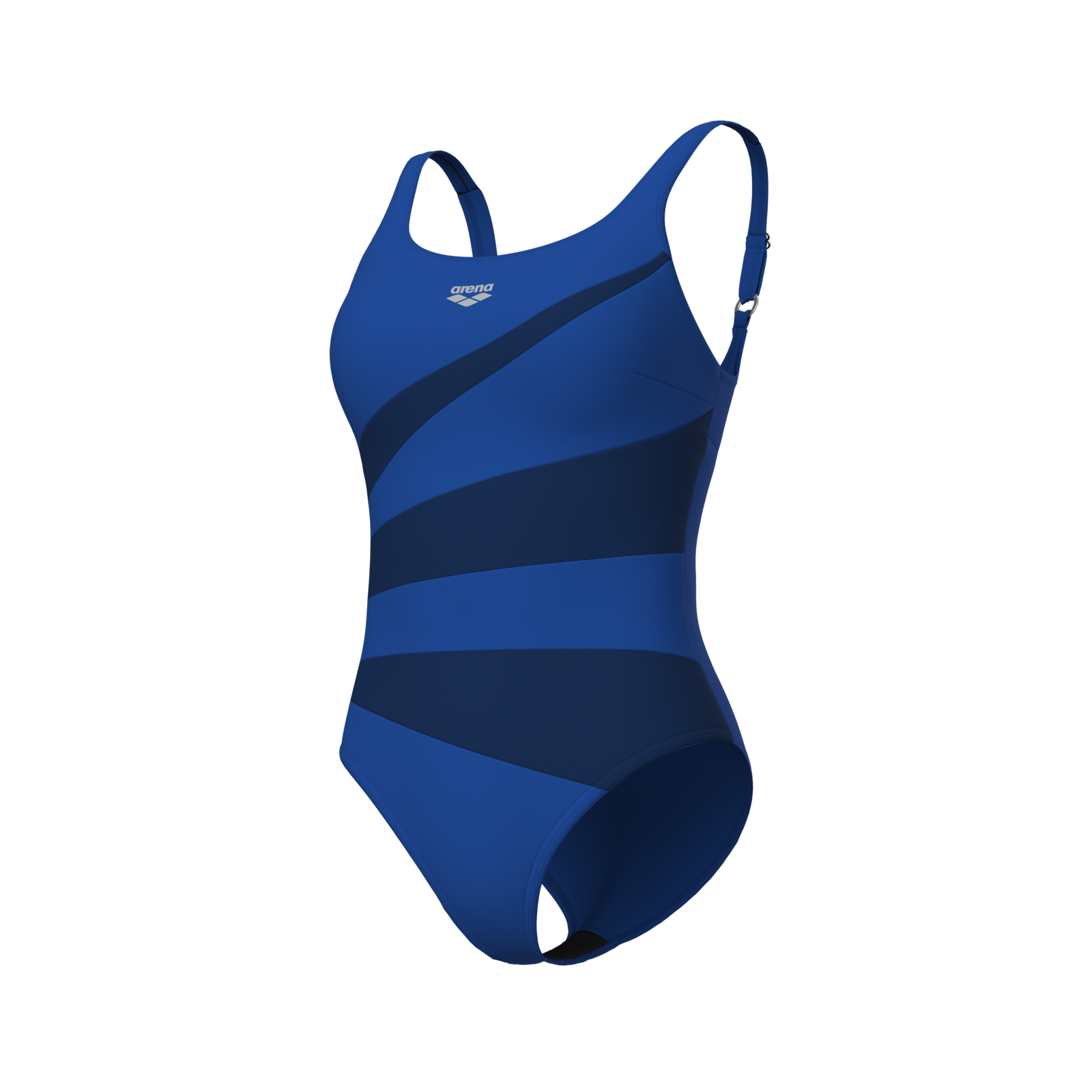 Arena W Arena Isabella Swimsuit Wing Back C Figurformender Badeanzug Damen, blau, Grösse: D 40