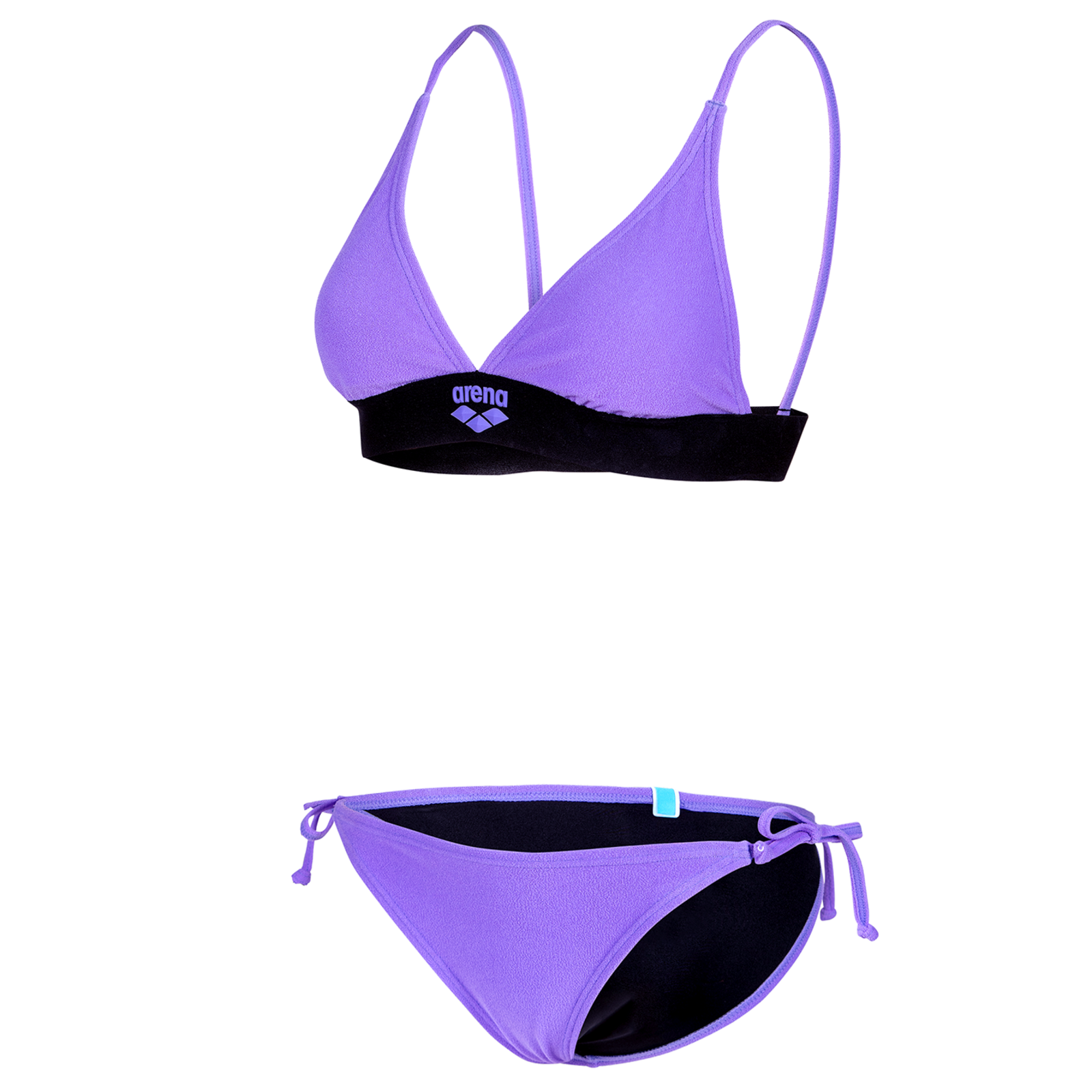 Image of Arena W Arena Elastic Band Bikini Triangle Bikini Set Damen, violett, Grösse: L