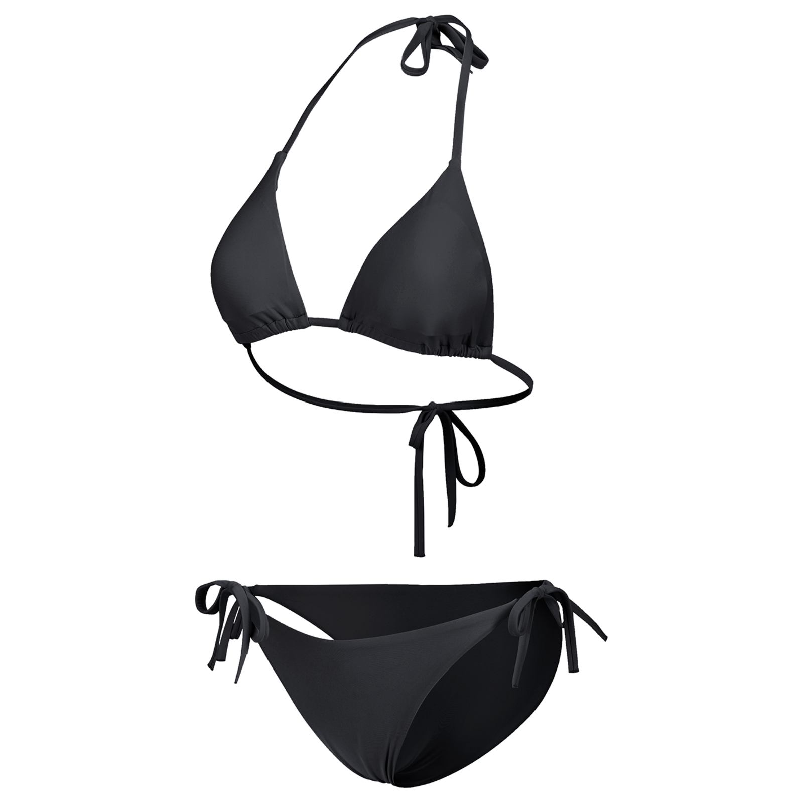 Arena W Arena Essentials Bikini Triangle Bikini Set Damen, schwarz, Grösse: S