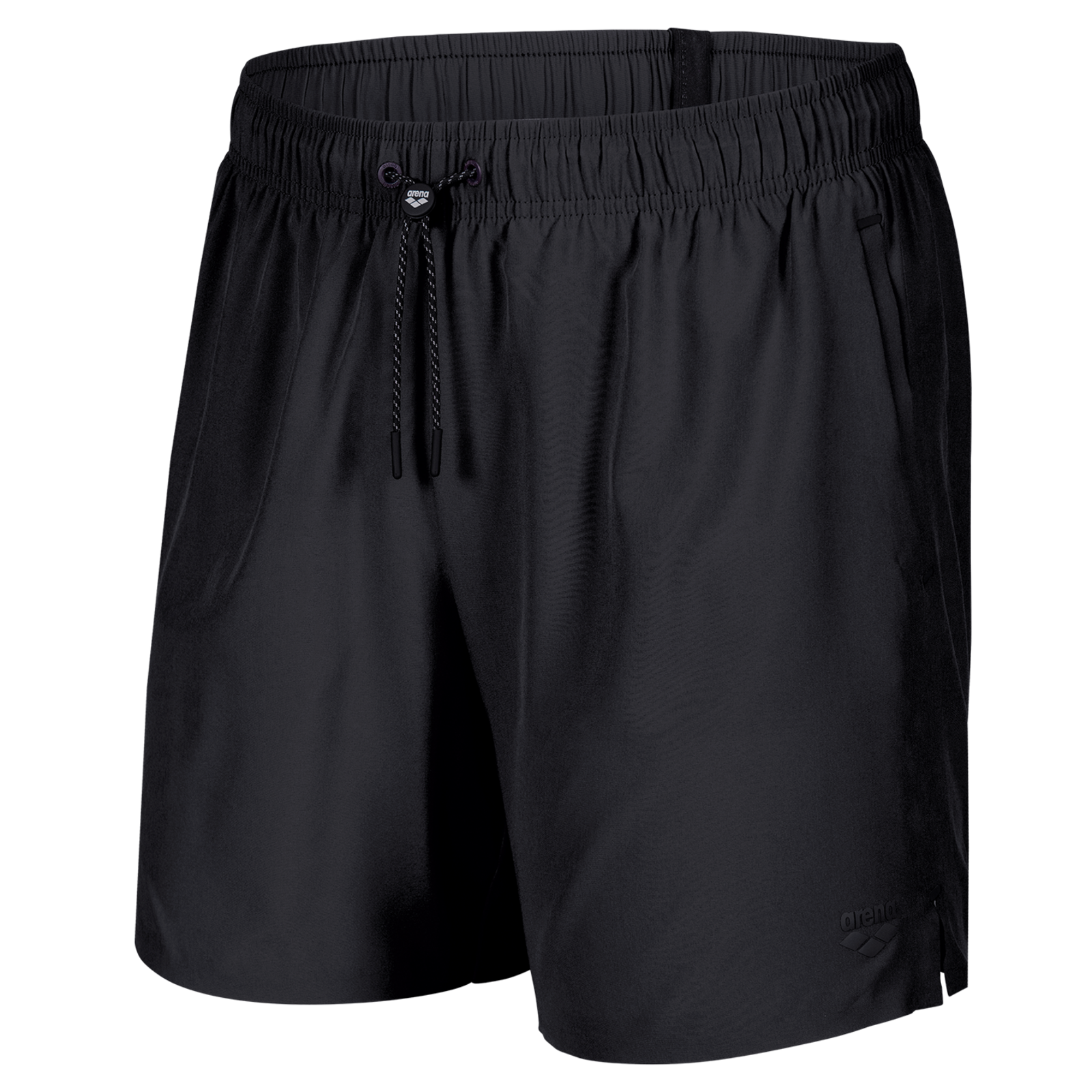 Arena M Arena Evo Beach Boxer Solid Beach Short Herren, schwarz, Grösse: S