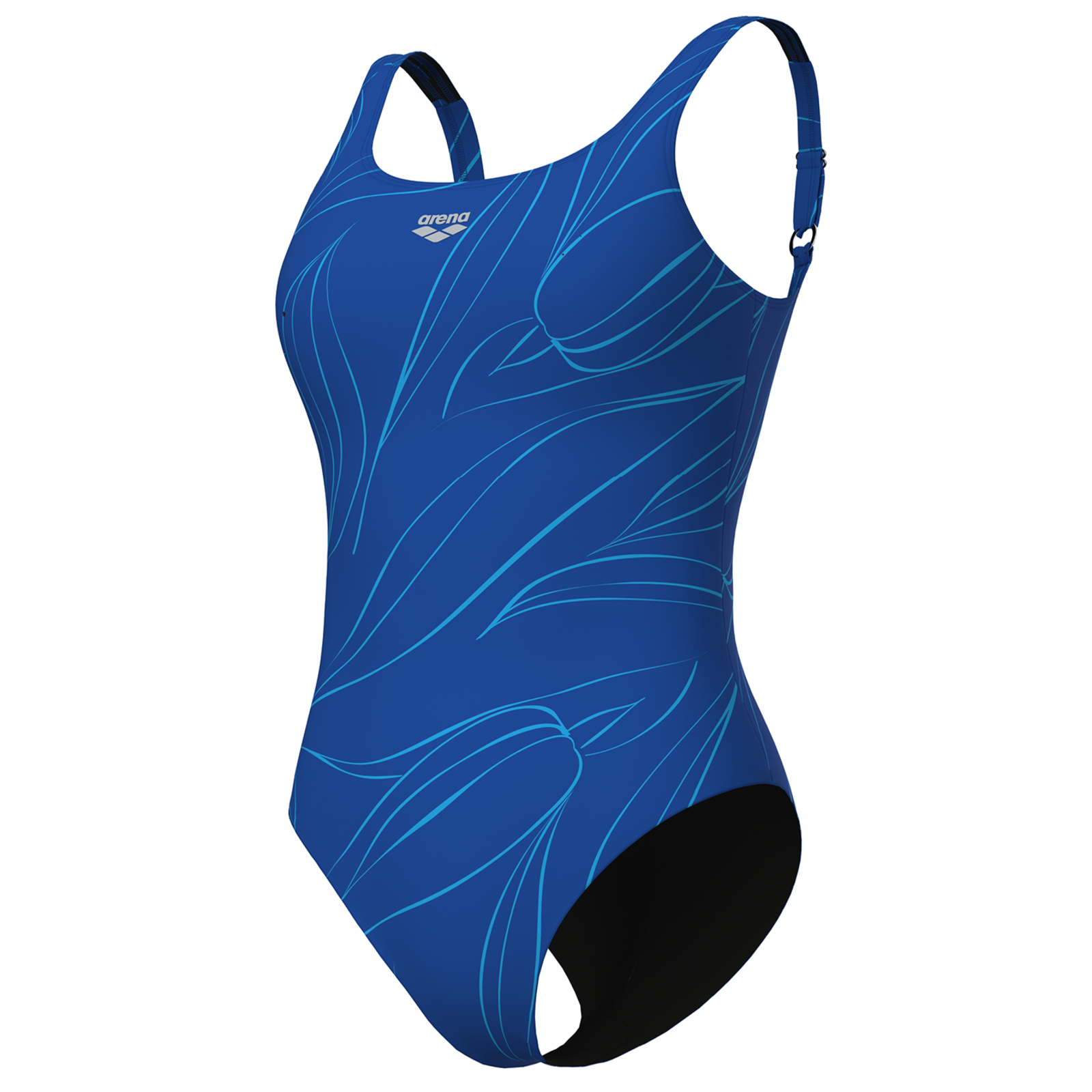 Image of Arena W Arena Swimsuit Marisa U Back Figurformender Badeanzug Damen, blau, Grösse: D 36
