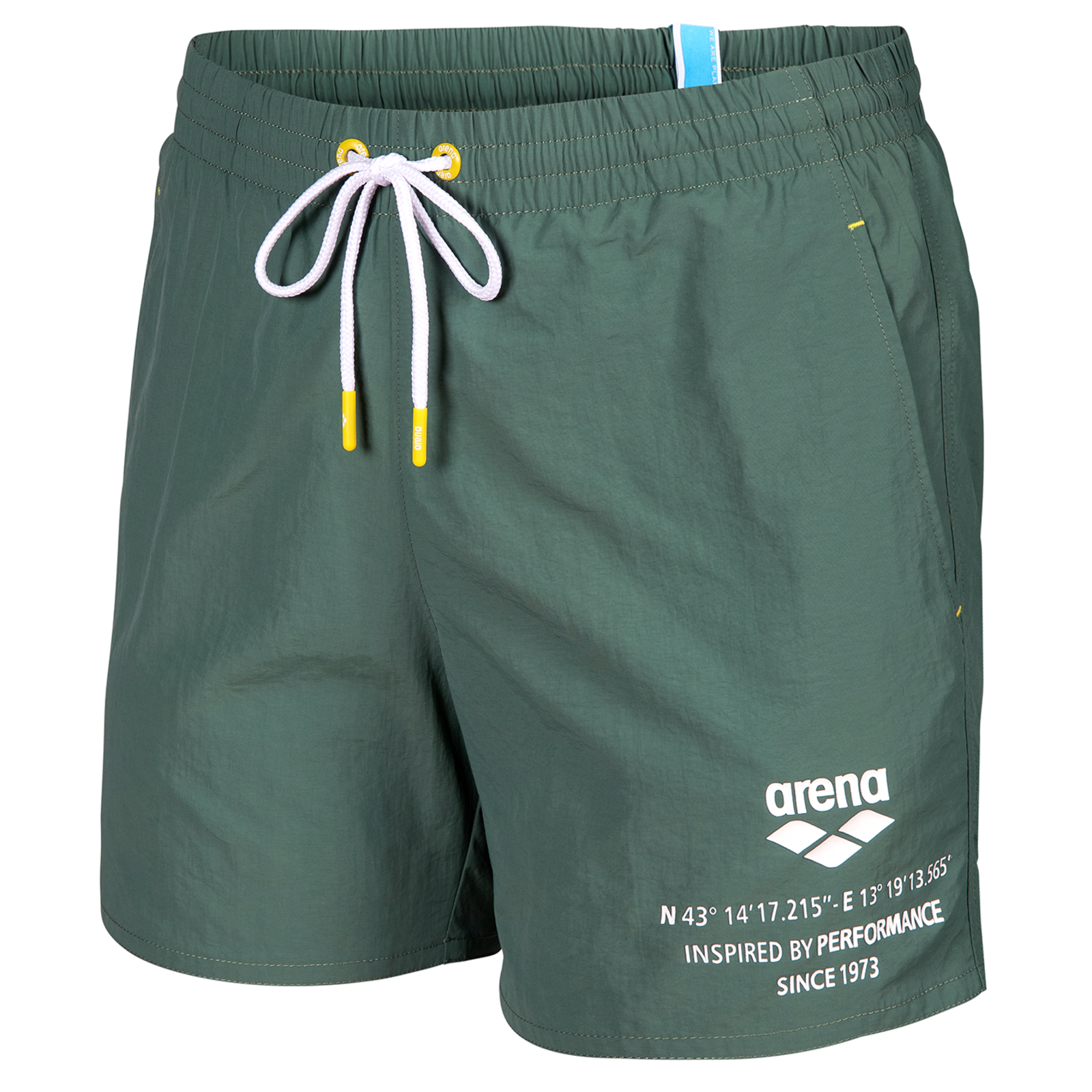 Image of Arena M Arena Graphic Beach Short Beach Short Herren, grün, Grösse: L