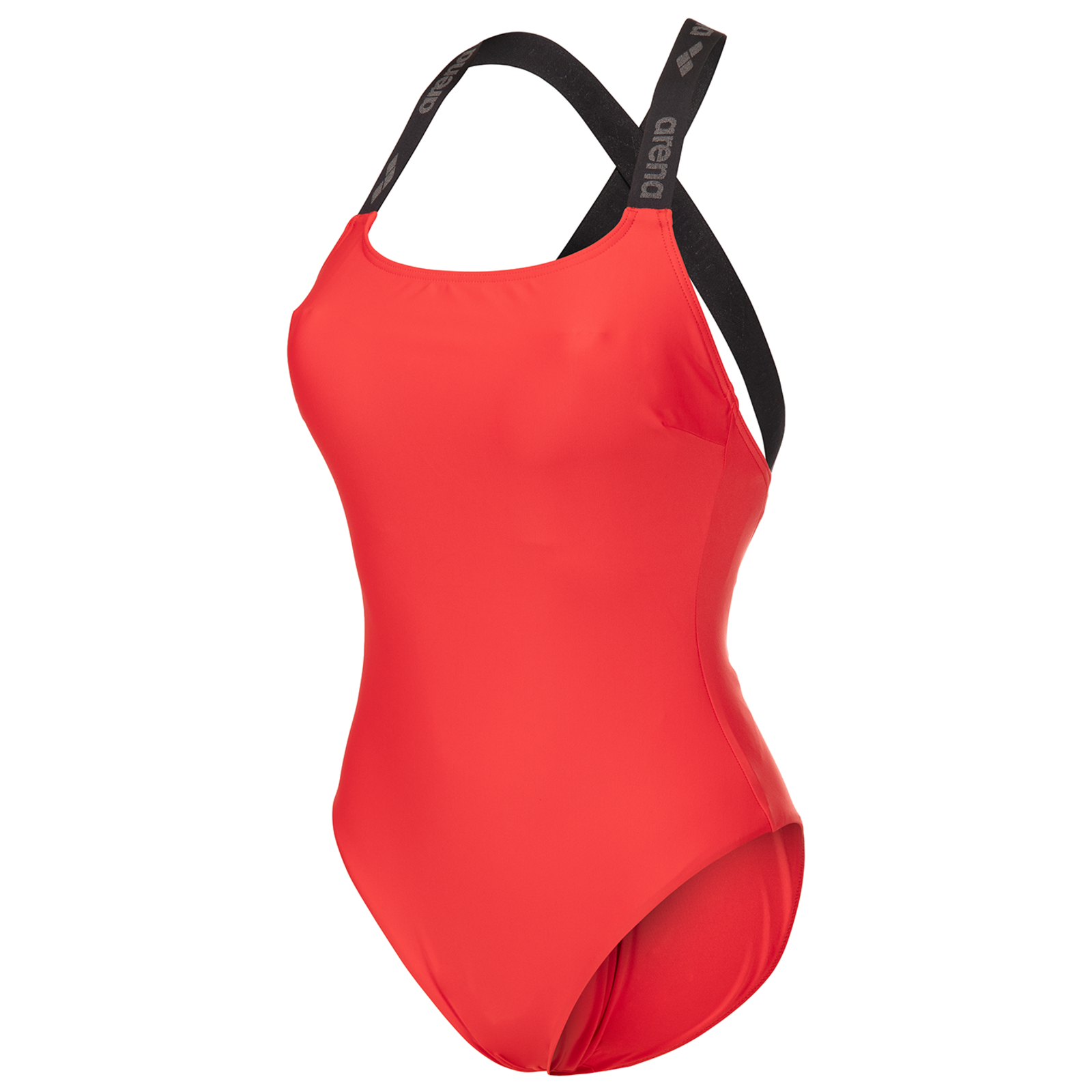 Image of Arena W Arena Elastic Solid Swimsuit Badeanzug Damen, rot, Grösse: L