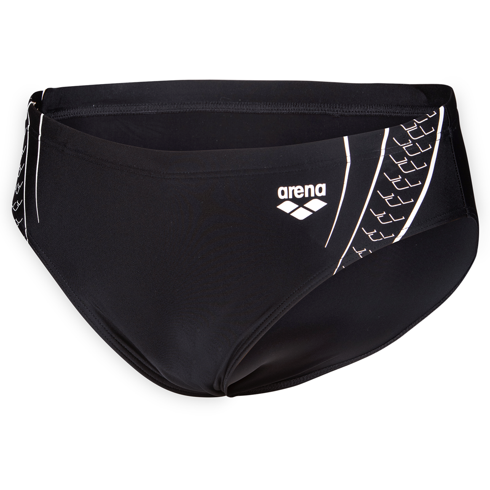 Image of Arena M Arena Double Graphic Swim Briefs Swim Slip Herren, schwarz, Grösse: D 4