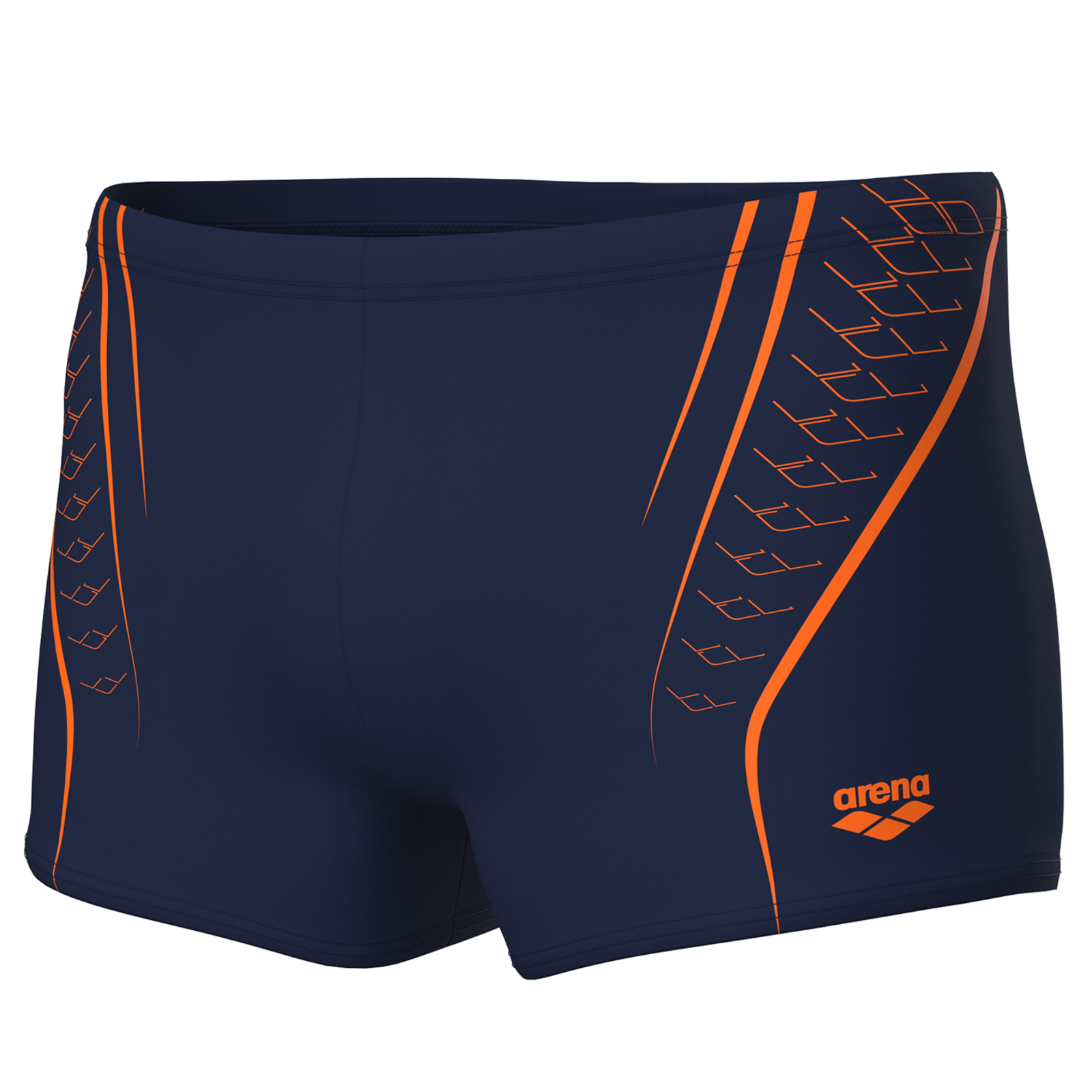 Image of Arena M Arena Double Graphic Swim Short Swim Short Herren, blau, Grösse: D 4