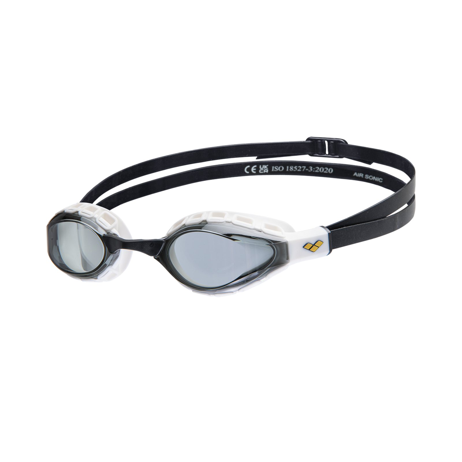 Image of Arena Air Sonic Schwimmbrille schwarz, Harte GläserUnverspiegelte Gläser