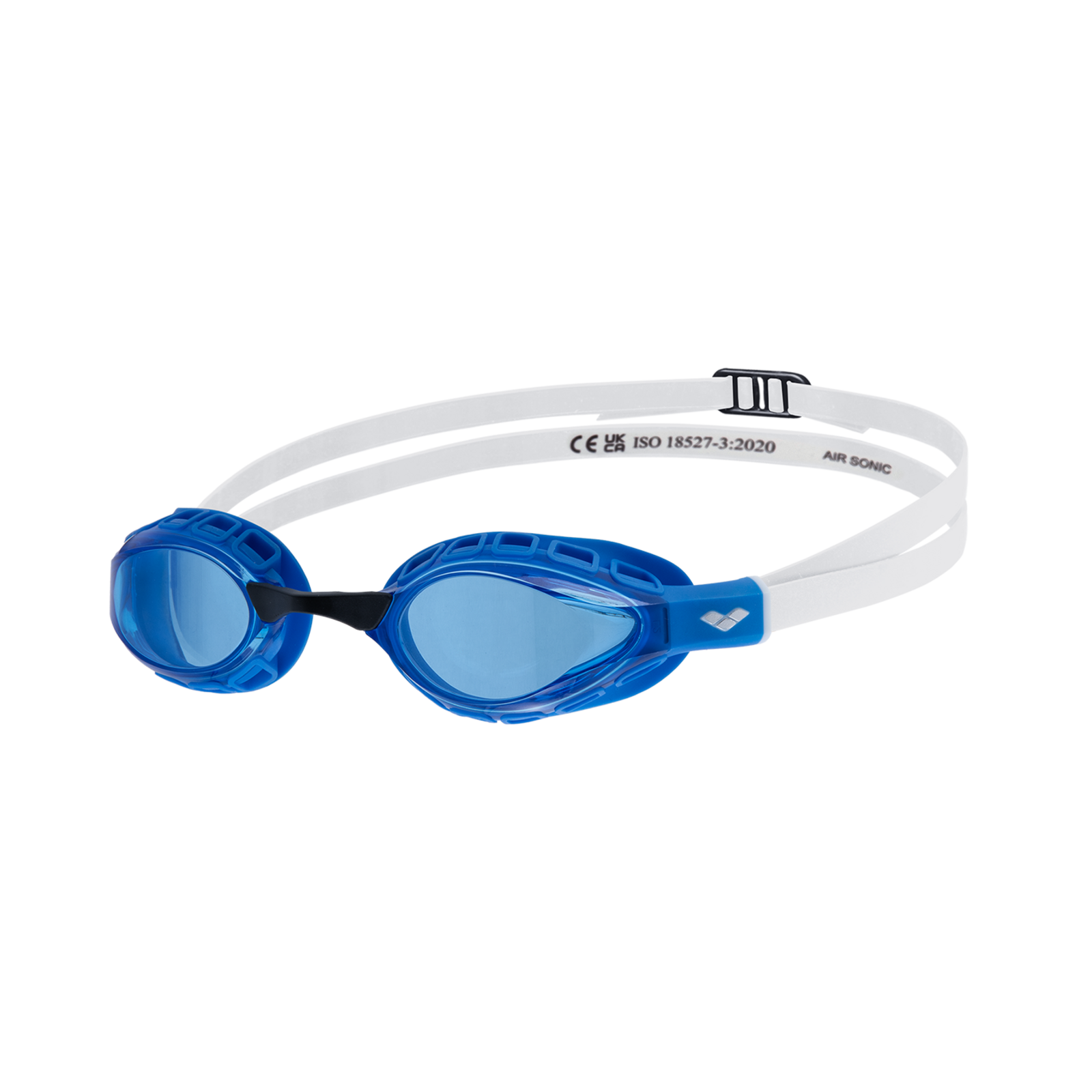 Image of Arena Air Sonic Schwimmbrille blau, Harte GläserUnverspiegelte Gläser