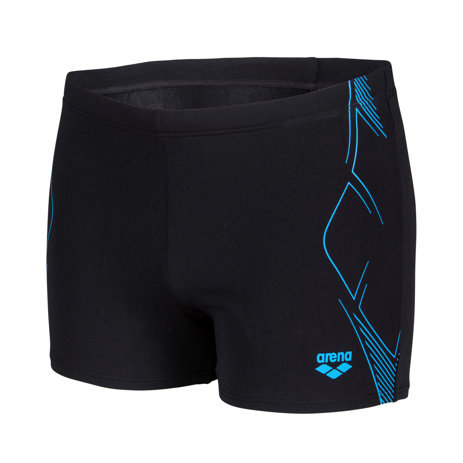 Arena M Arena Graphic Swim Short Swim Short Herren, schwarz, Grösse: D 9