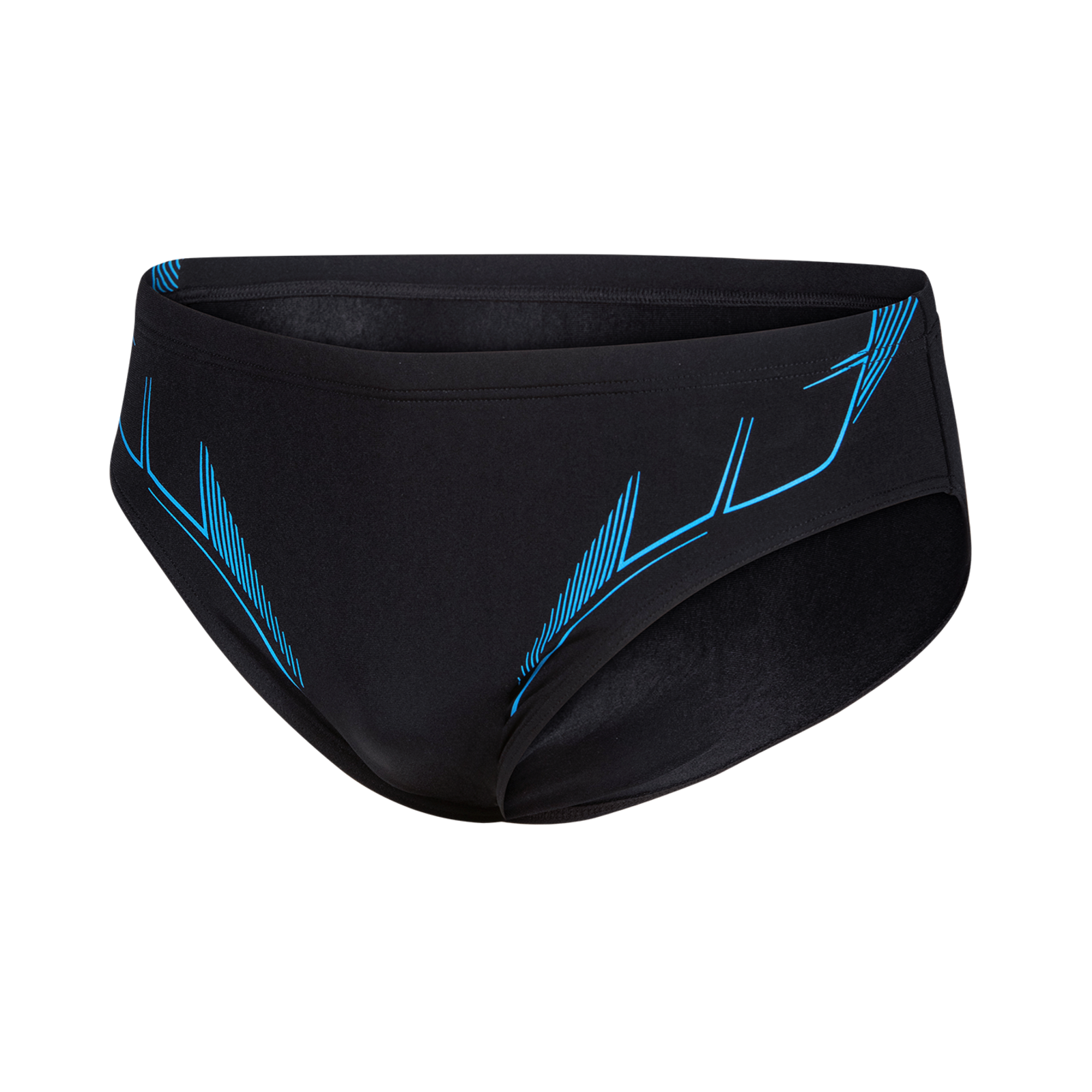 Arena M Arena Graphic Swim Briefs Swim Slip Herren, schwarz, Grösse: D 5