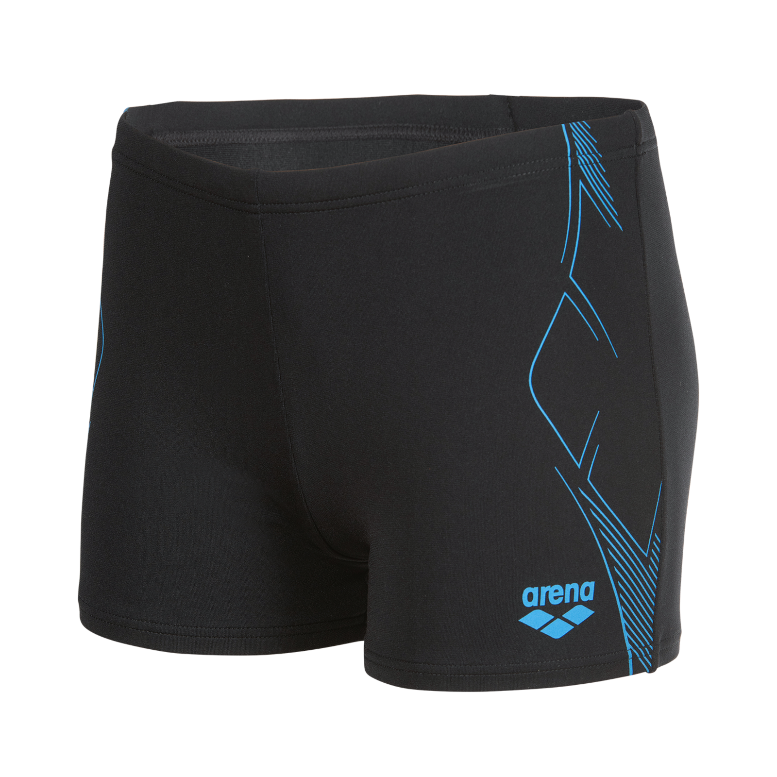 Image of Arena B Arena Graphic Swim Short Swim Short Jungen, schwarz, Grösse: 116