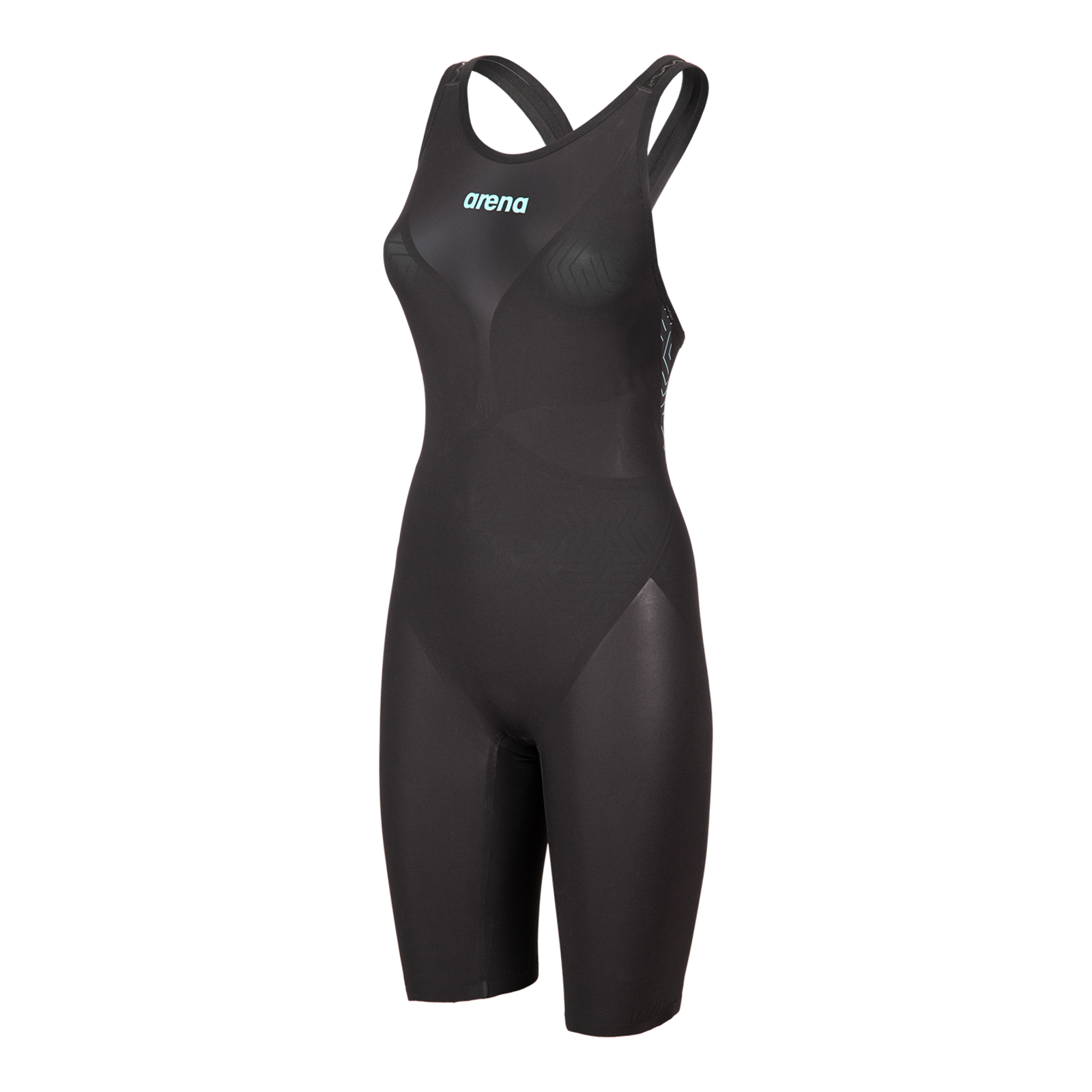 Arena W Powerskin Veloce Ob Wettkampfanzug Damen, schwarz, Grösse: D 34