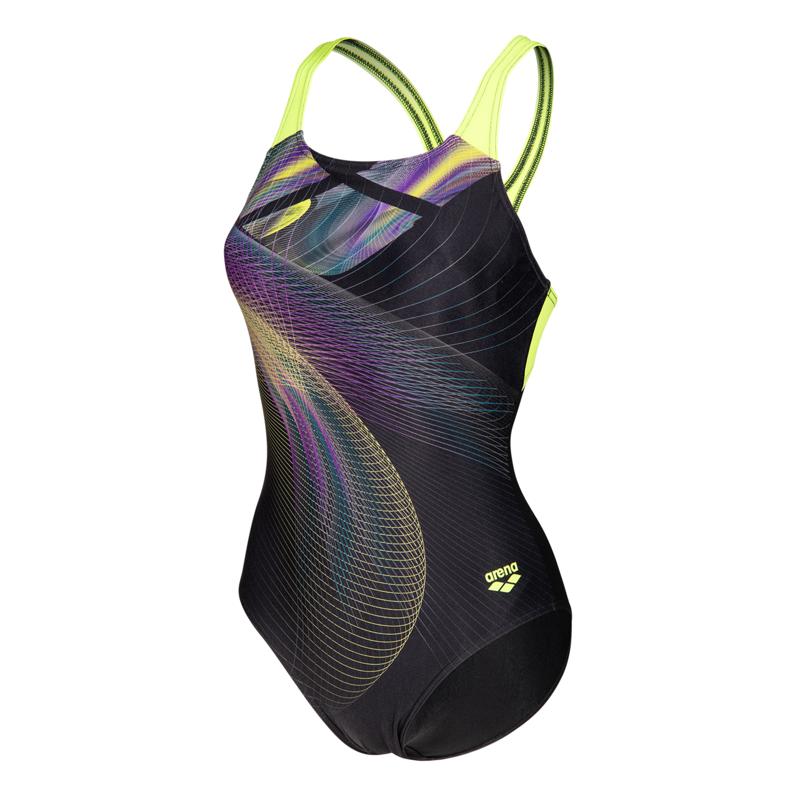 Image of Arena W Arena Jellyfish Swimsuit Swim Pro Back Badeanzug Damen, schwarz, Grösse: D 34