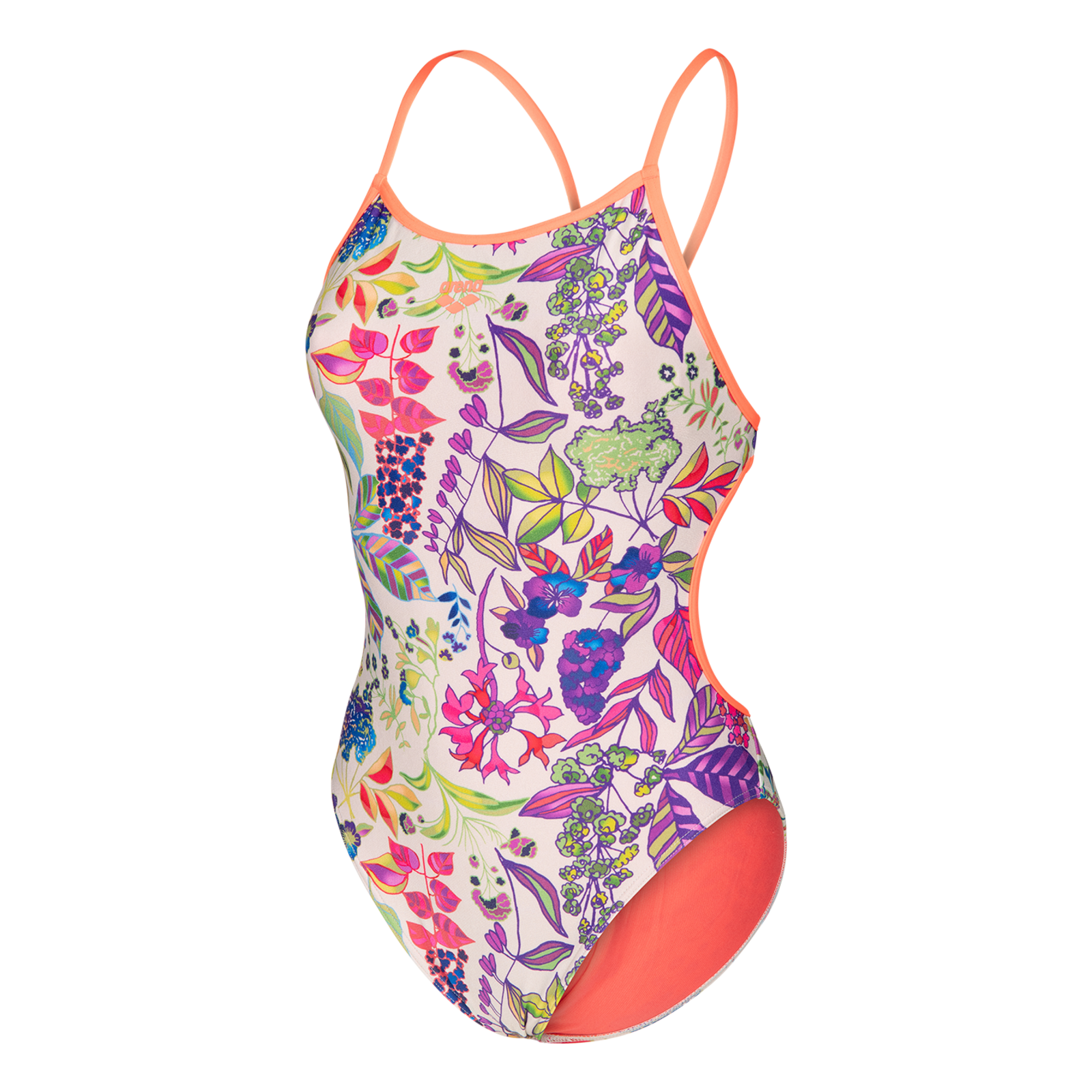 Image of Arena W Arena Painting Swimsuit Lace Back Badeanzug Damen, mehrfarbig, Grösse: D 34