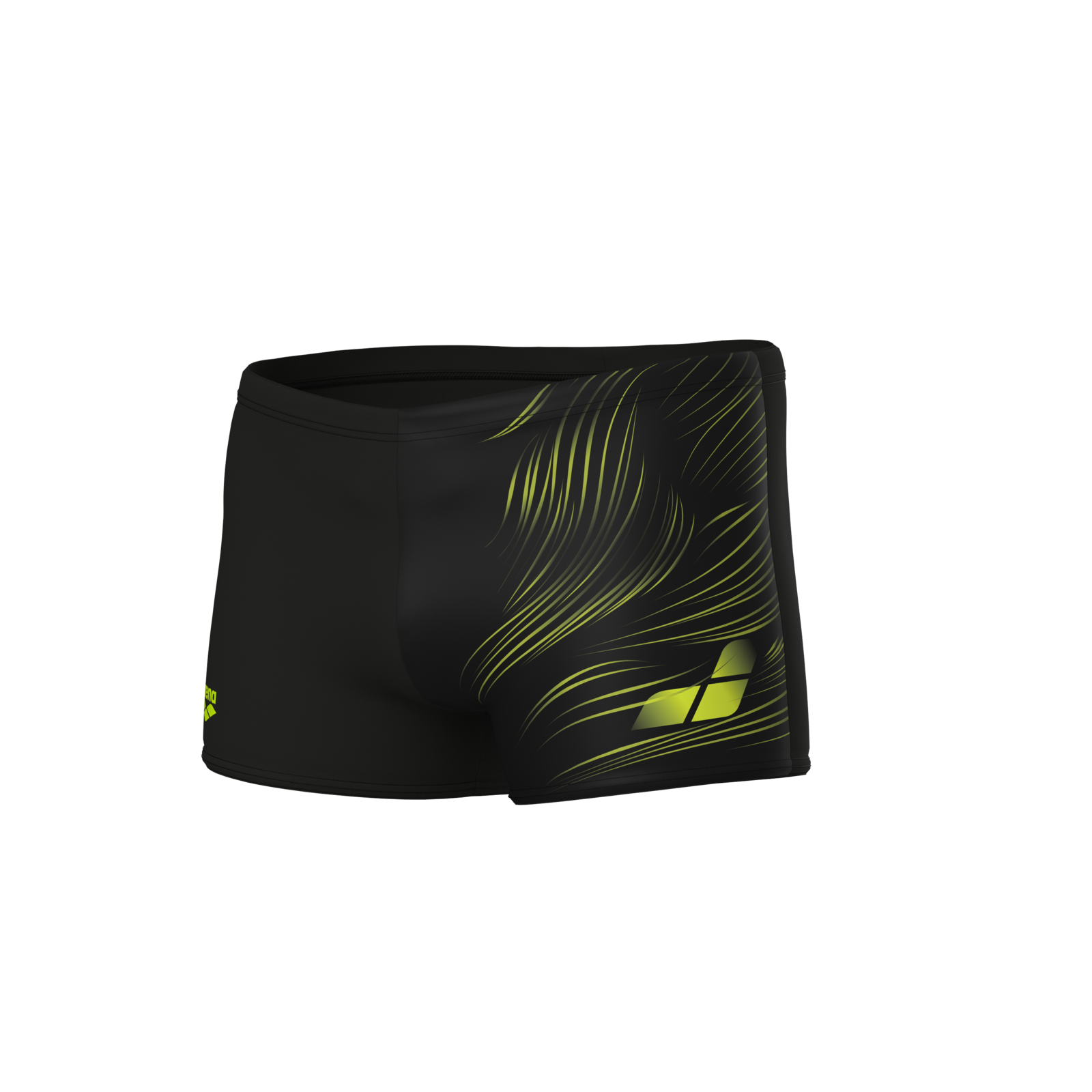 Image of Arena M Arena Foliage Swim Short Swim Short Herren, schwarz, Grösse: D 4