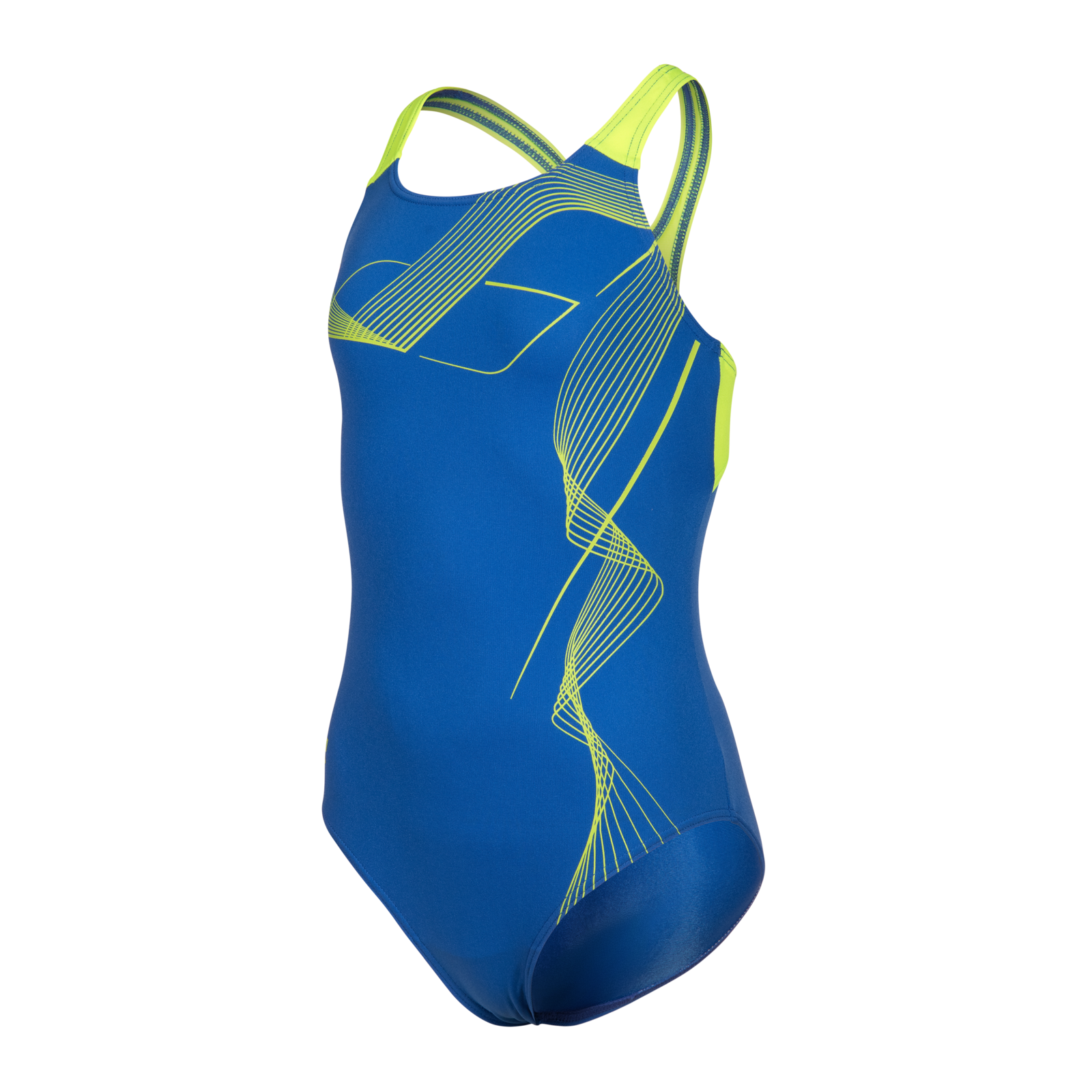 Arena G Arena Vibe Swimsuit Swim Pro Back Badeanzug Mädchen, blau, Grösse: 116