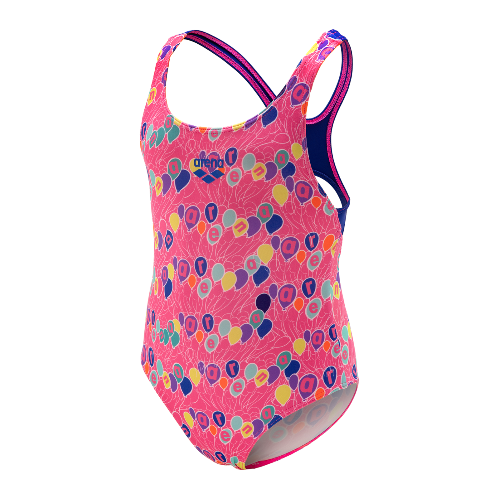 Image of Arena Kids G Arena Party Swimsuit Swim Pro Back Badeanzug Mädchen, pink, Grösse: 110