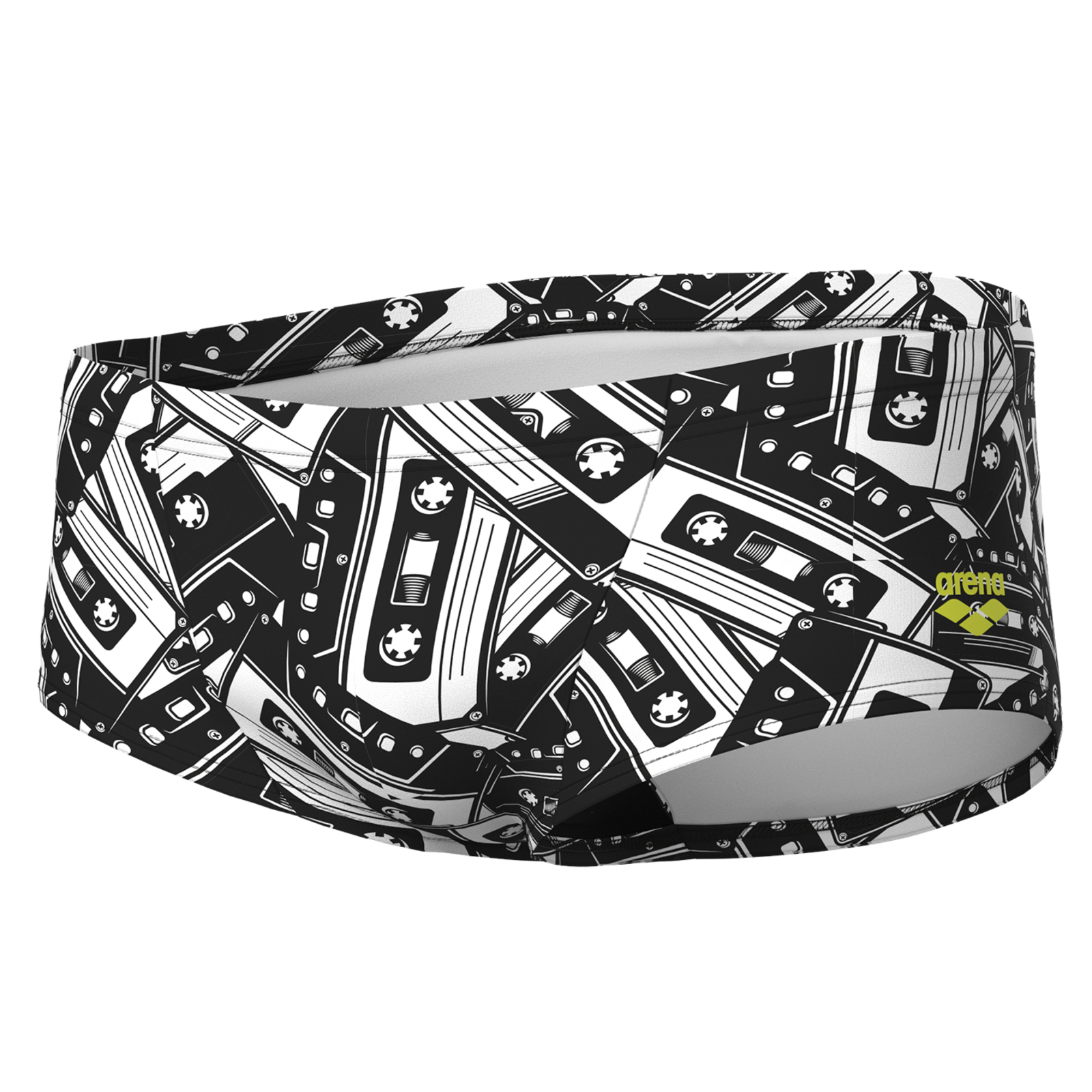 Arena M Arena Music Swim Low Waist Short Herren, schwarz, Grösse: D 8