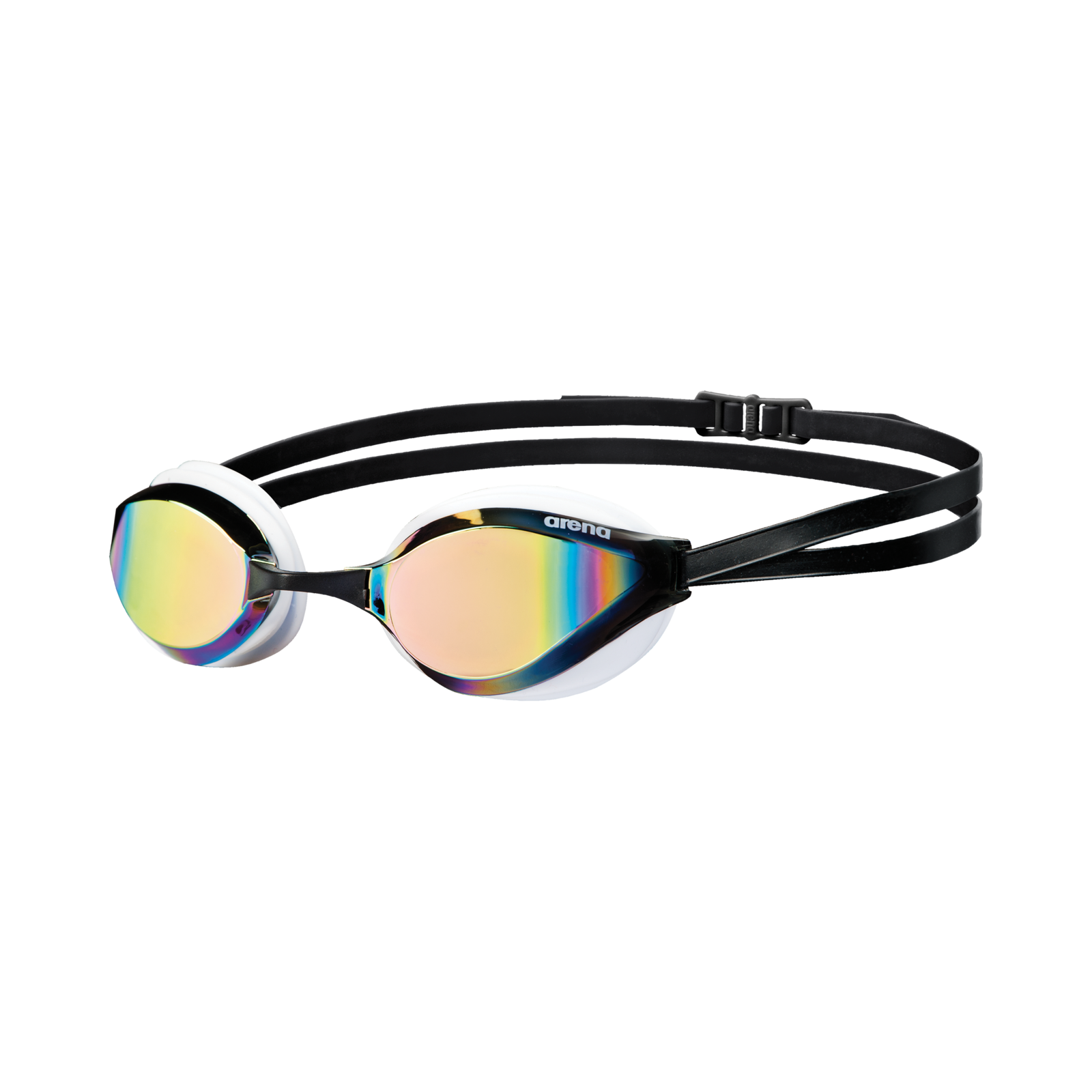 Image of Arena Python Mirror Schwimmbrille schwarz,