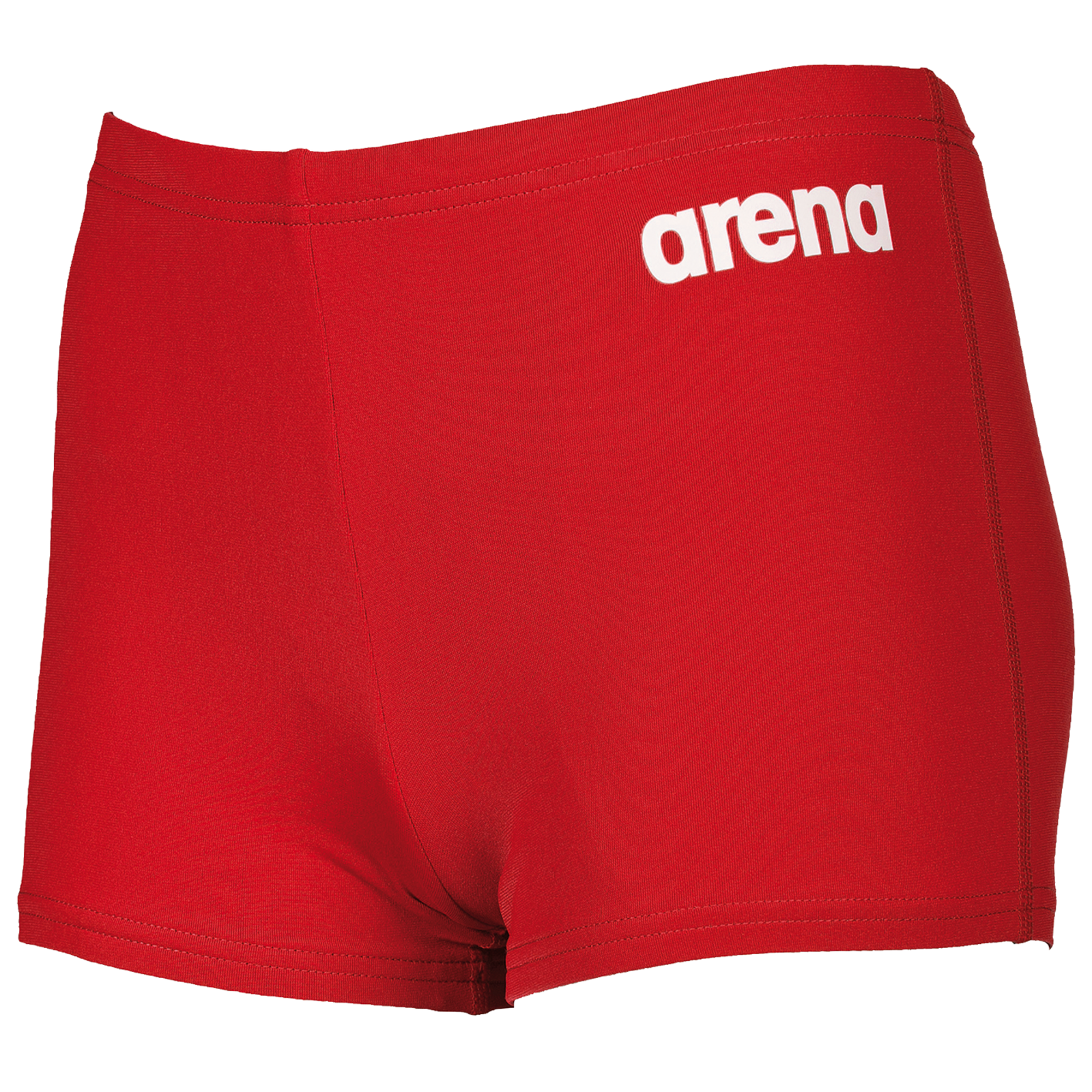 Arena Solid Short Jr Jungen, rot, Grösse: 152