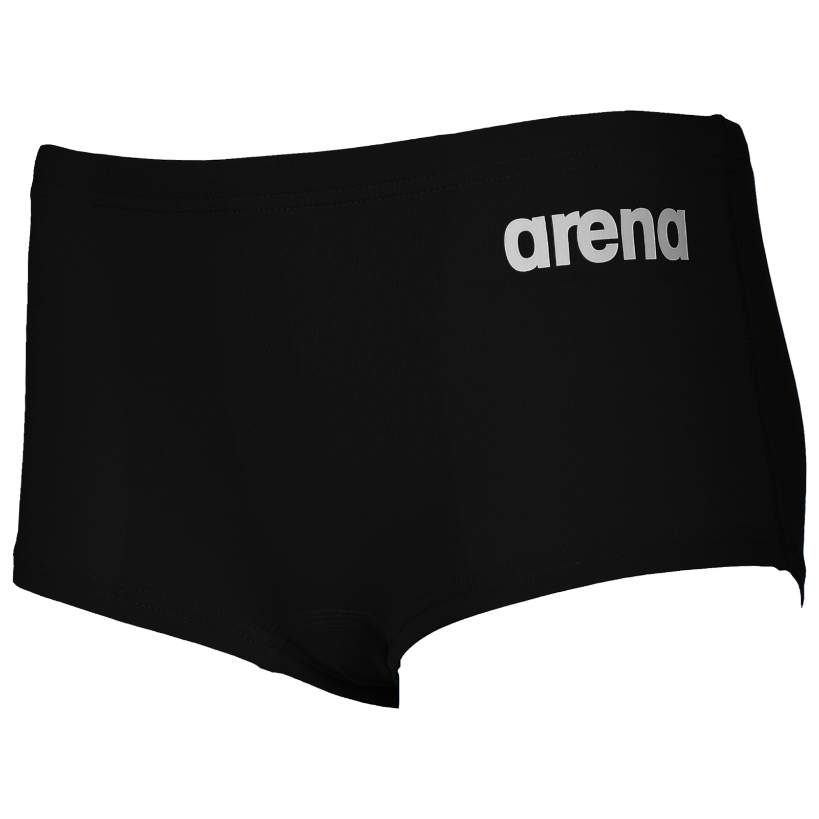 Arena Solid Squared Short Jr Jungen, schwarz, Grösse: 164