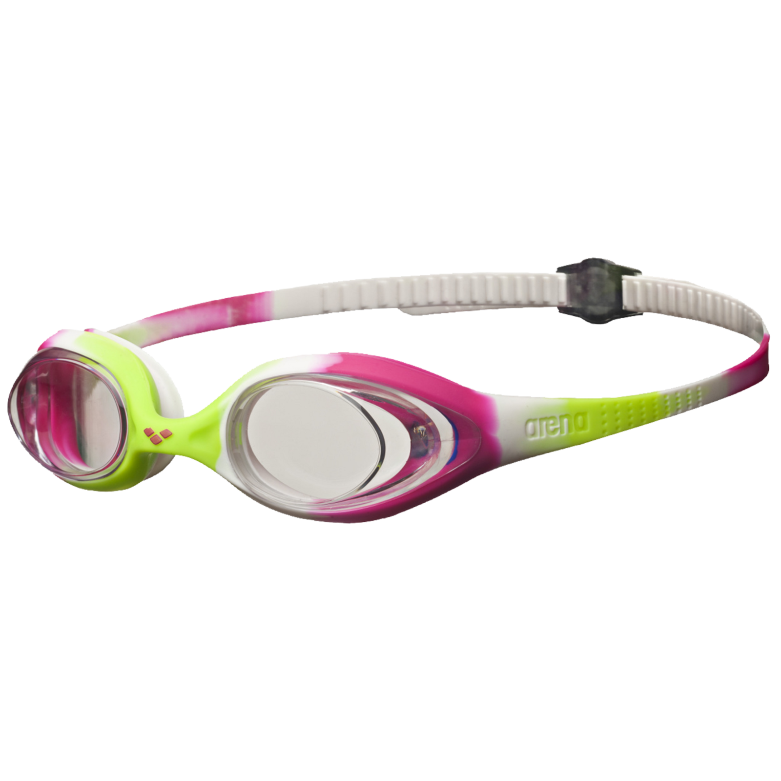 Image of Arena Jr Spider Schwimmbrille mehrfarbig, Harte GläserUnverspiegelte Gläser