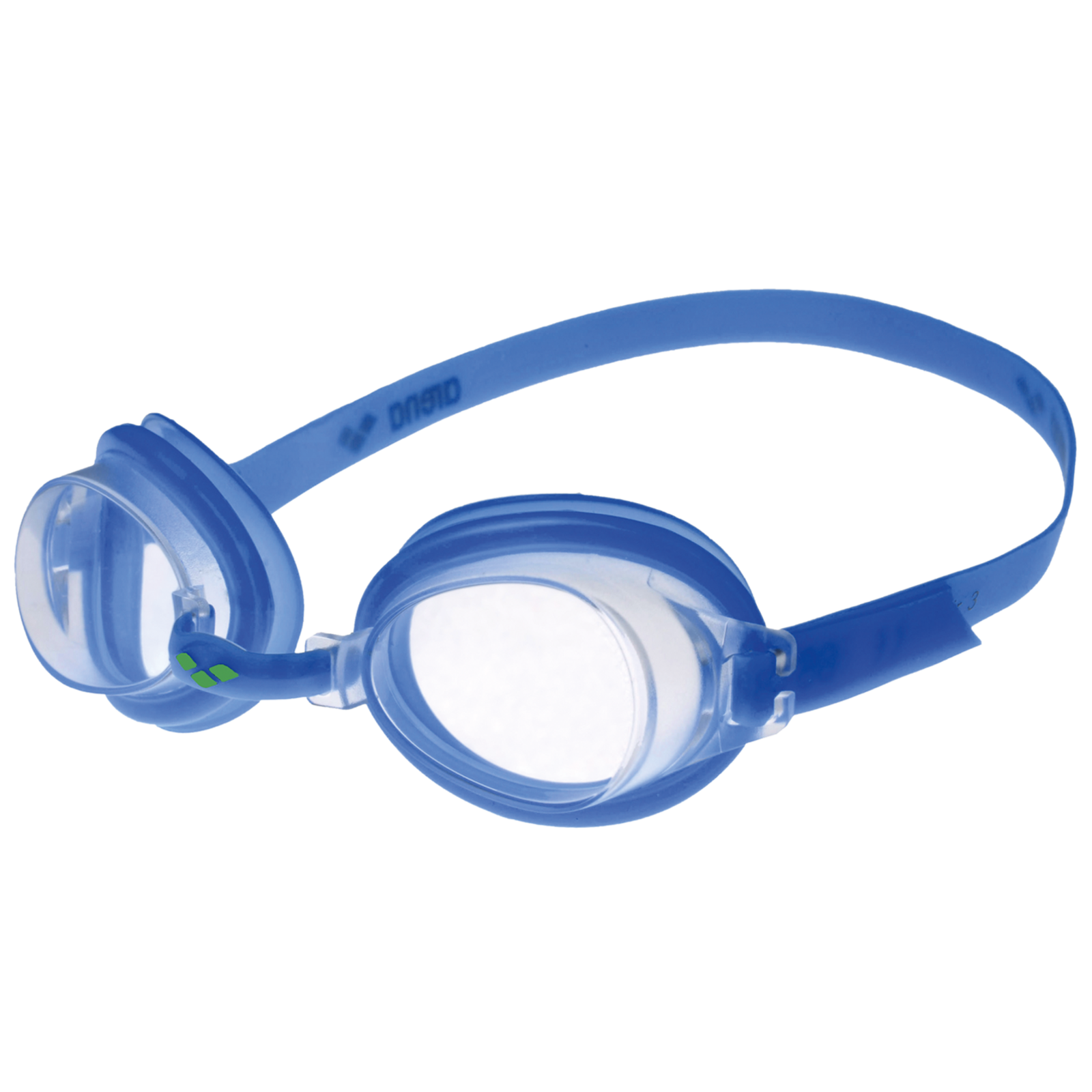 Image of Arena Jr Bubble 3 Schwimmbrille blau, Harte GläserUnverspiegelte Gläser