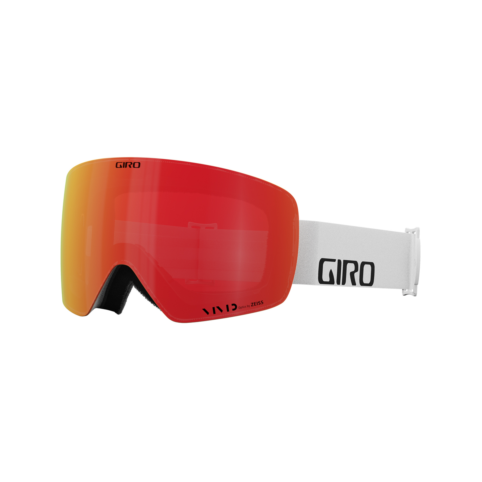 Giro Contour Vivid Goggle Unisex rot, Grösse one size