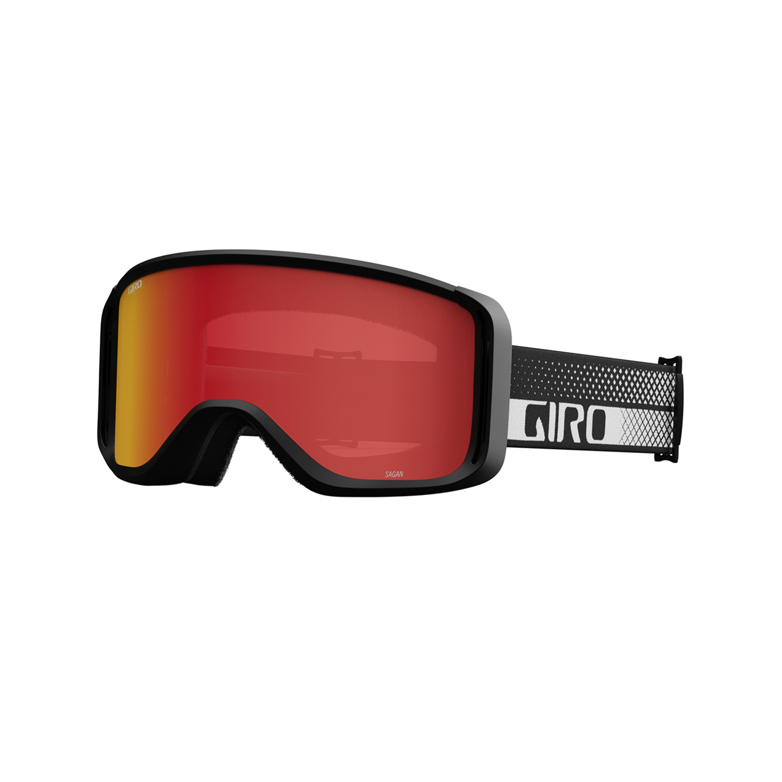 Giro Sagen Goggle Unisex rot, Grösse one size