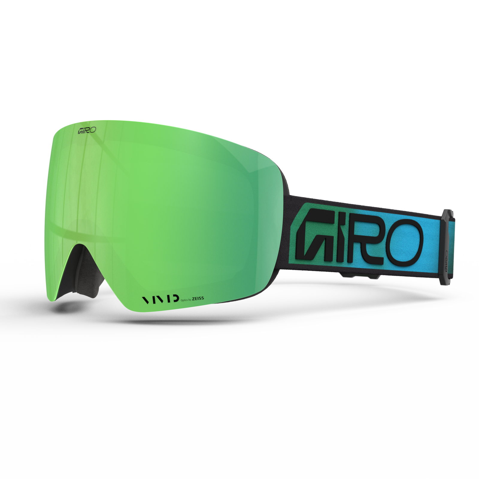 Giro Contour Vivid Goggle unisex grün, Grösse one size