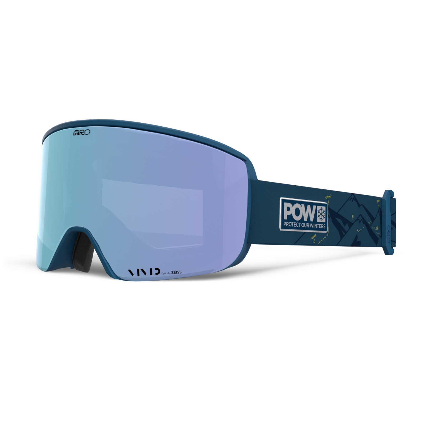 Image of Giro Axis Vivid Goggle Herren blau, Grösse one size
