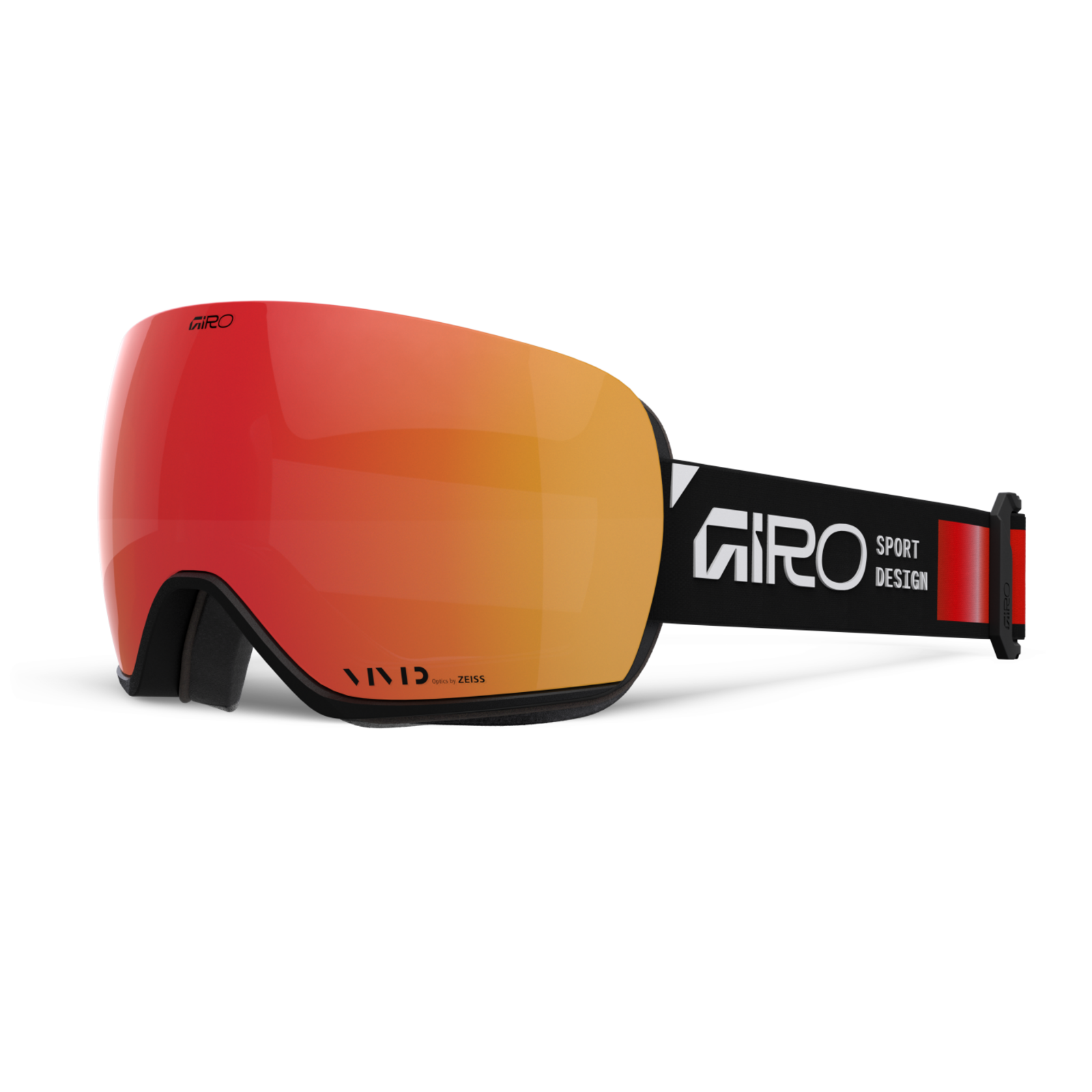 Giro Article II Vivid Goggle Herren schwarz, Grösse one size