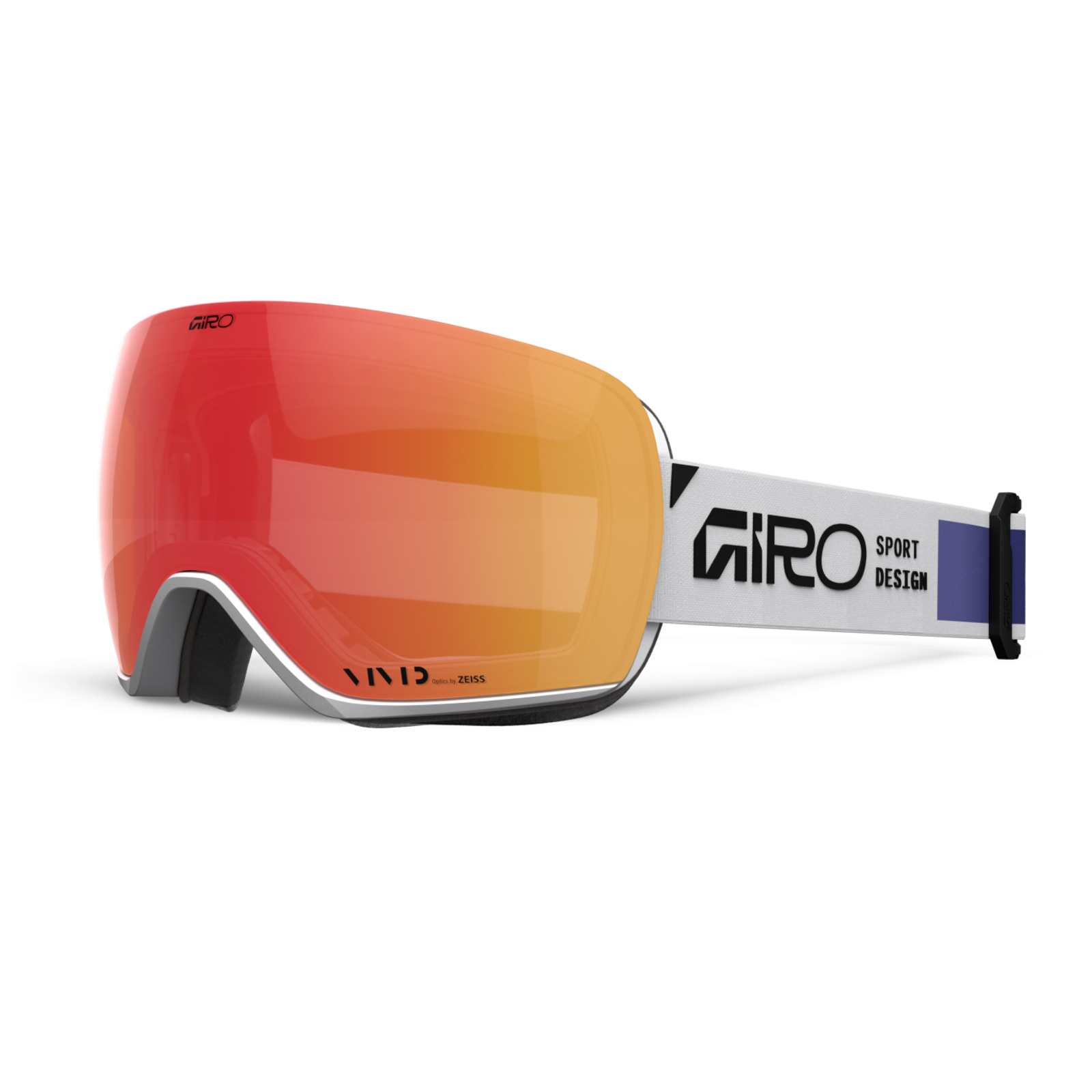 Giro Article II Vivid Goggle Herren orange, Grösse one size