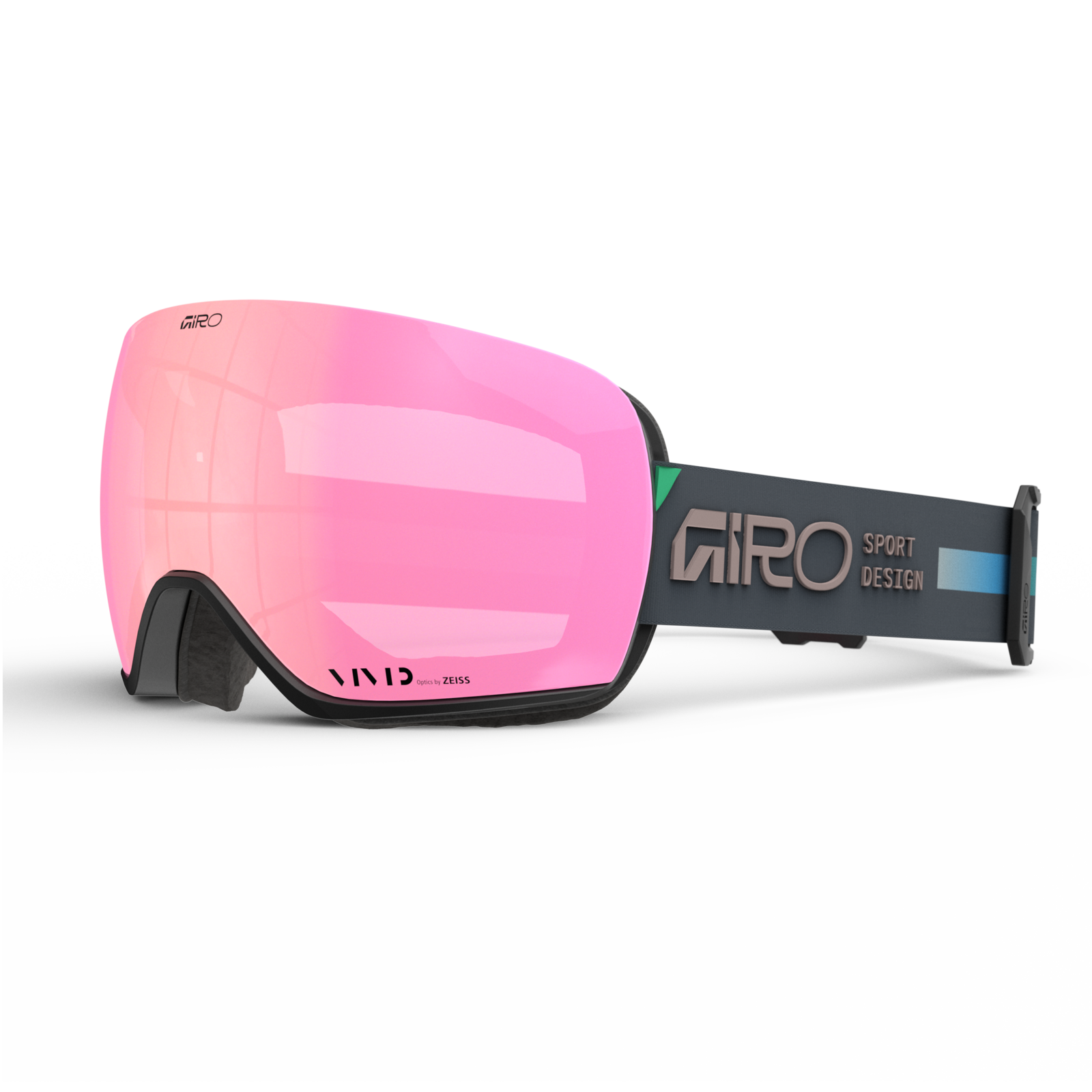Giro Article II Vivid Phtc Goggle unisex blau, Grösse one size