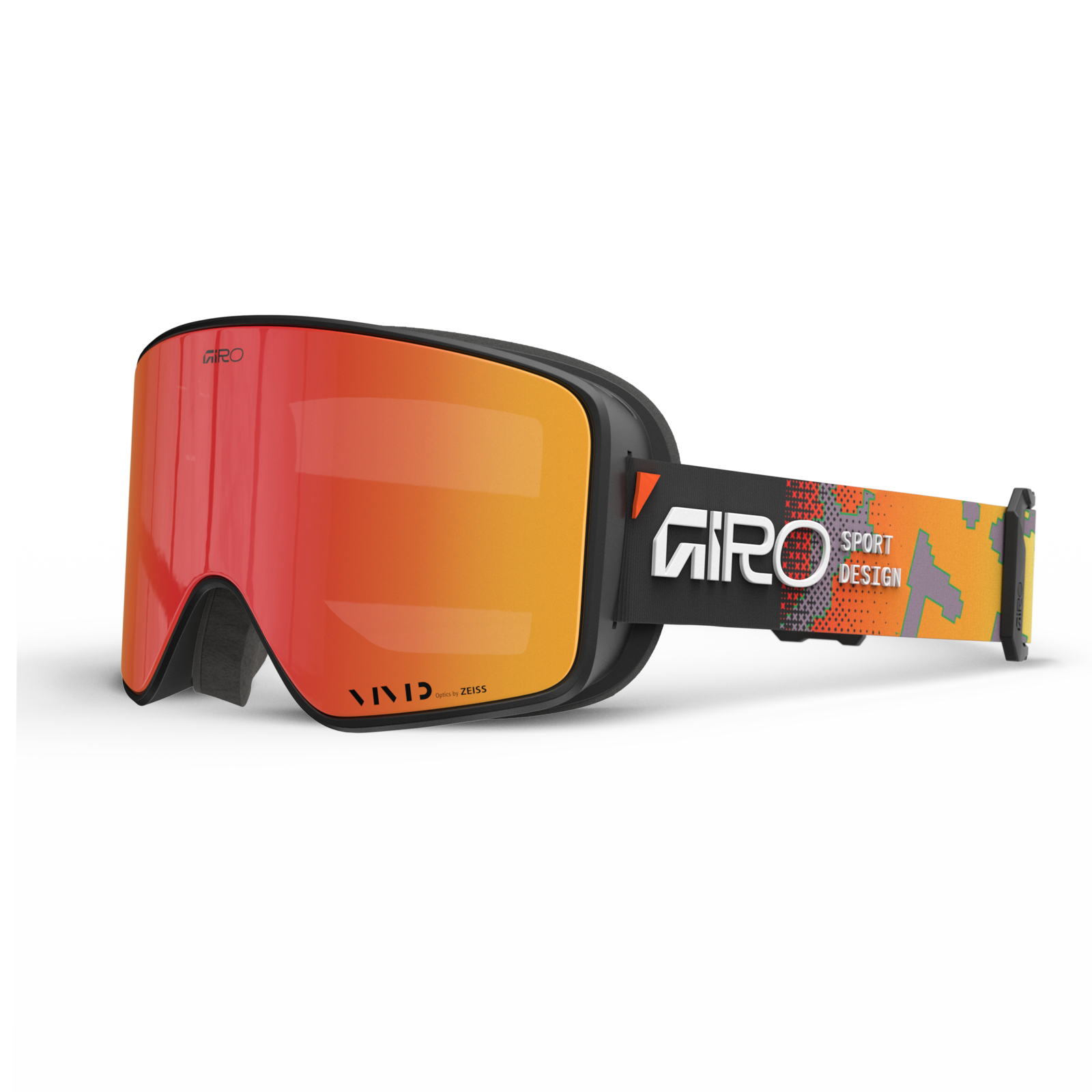 Giro Method II Vivid Goggle unisex orange, Grösse one size