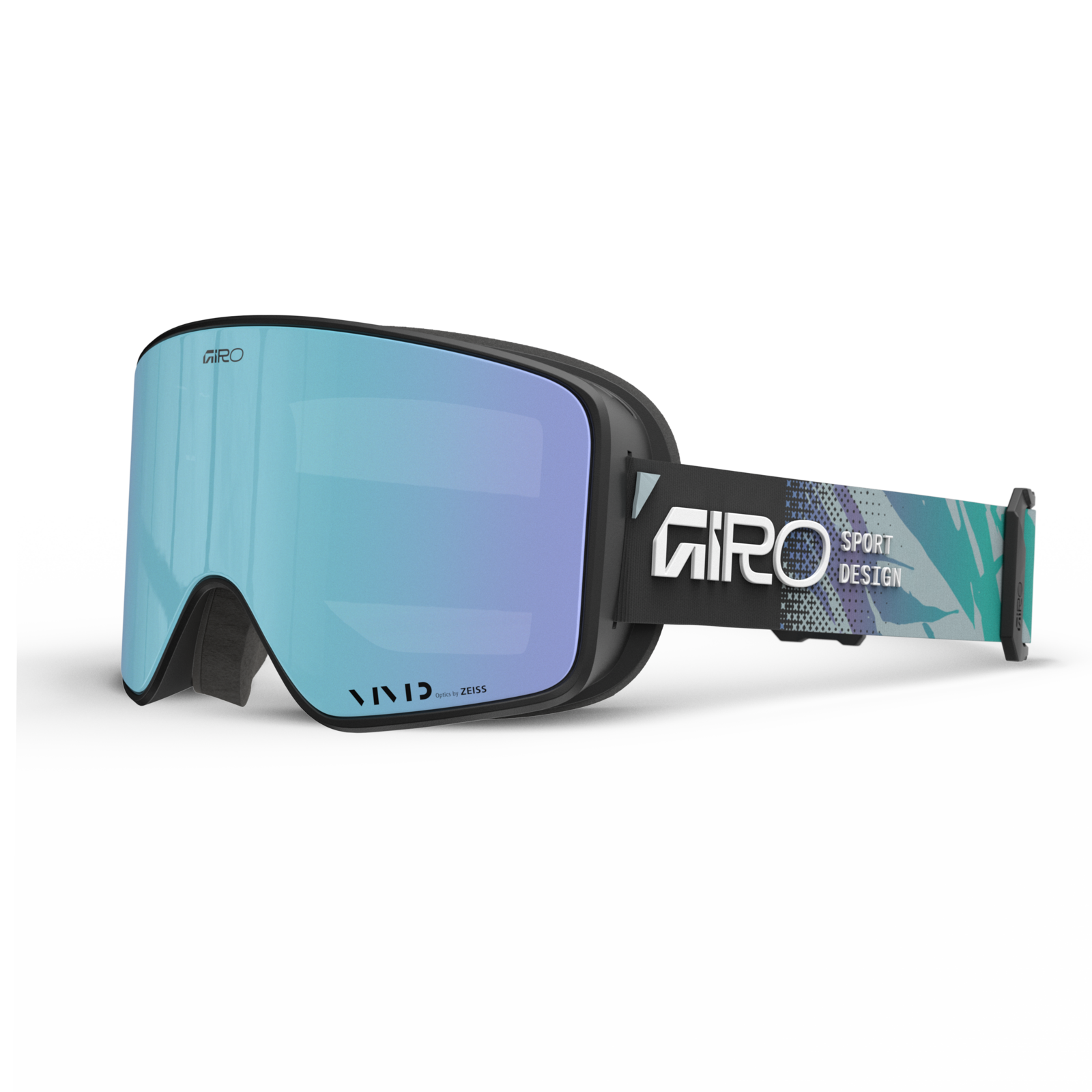 Giro Method II Vivid Goggle unisex blau, Grösse one size