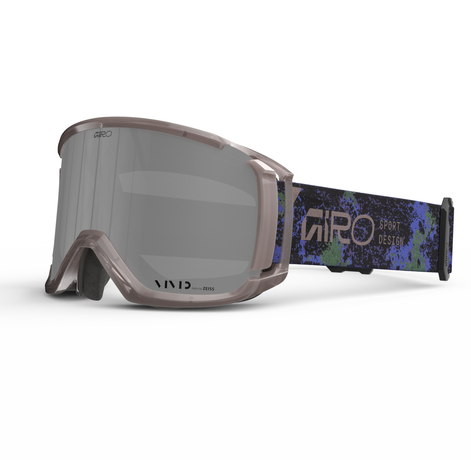 Giro Revolt Vivid Goggle unisex grau, Grösse one size