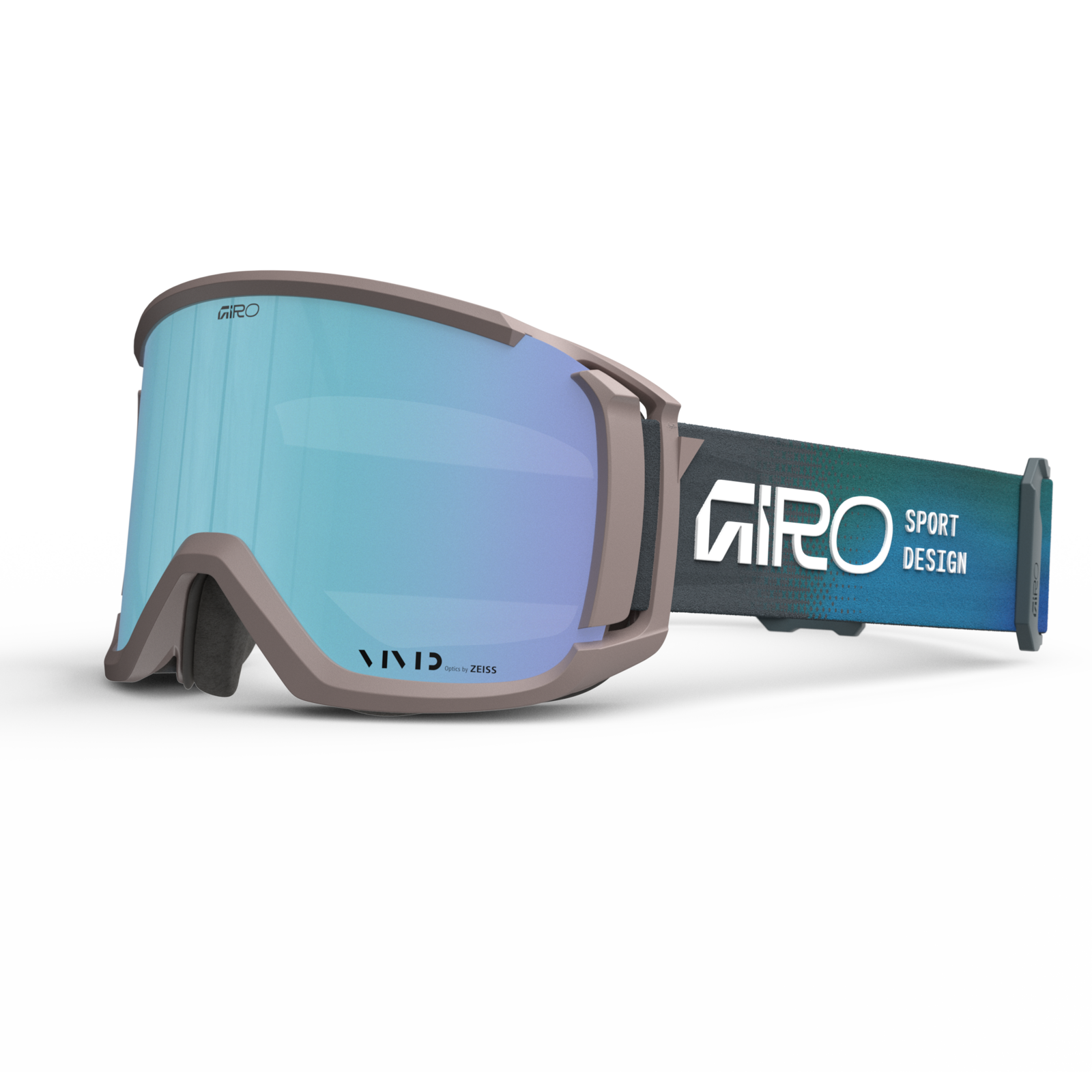 Giro Revolt Vivid Goggle unisex blau, Grösse one size