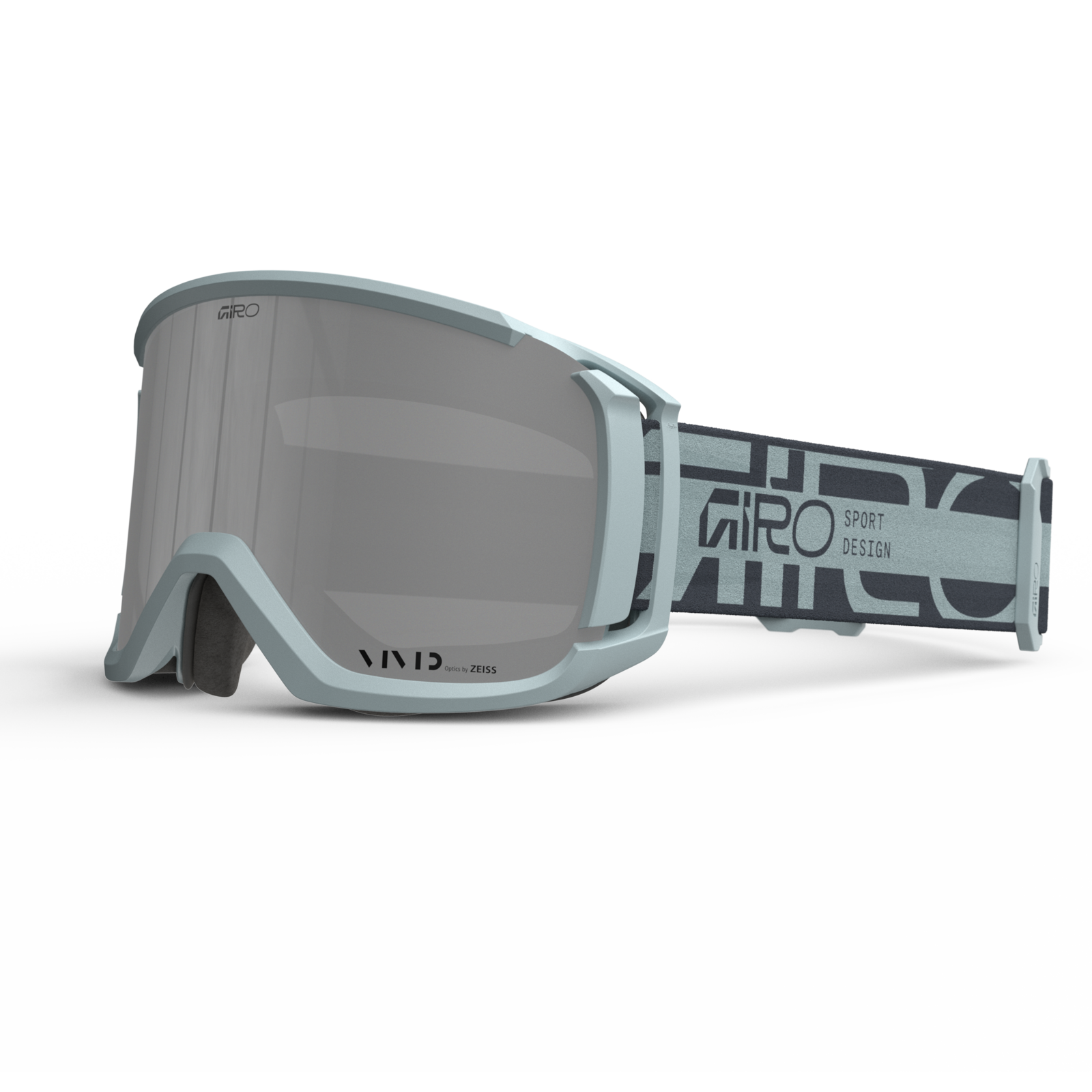 Giro Revolt Vivid Goggle unisex grau, Grösse one size