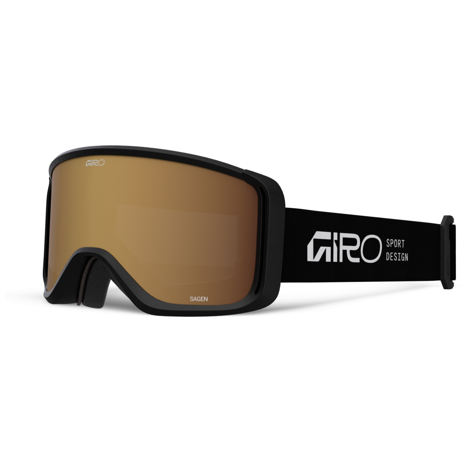 Giro Sagen Flash Goggle Herren schwarz, Grösse one size