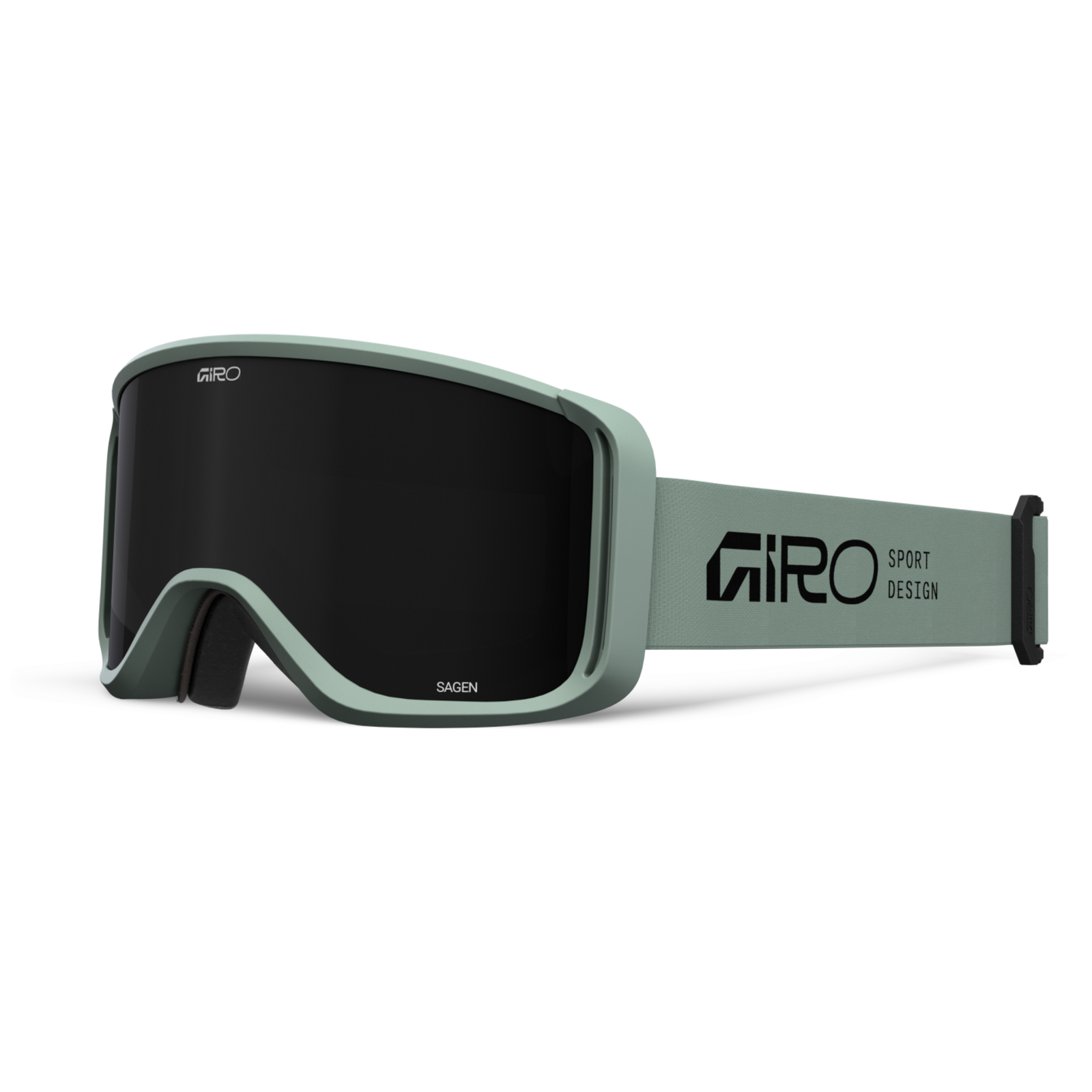 Giro Sagen Flash Goggle Herren grün, Grösse one size