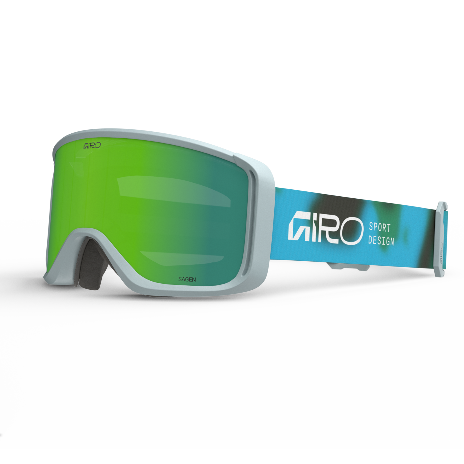 Giro Sagen Flash Goggle Herren blau, Grösse one size