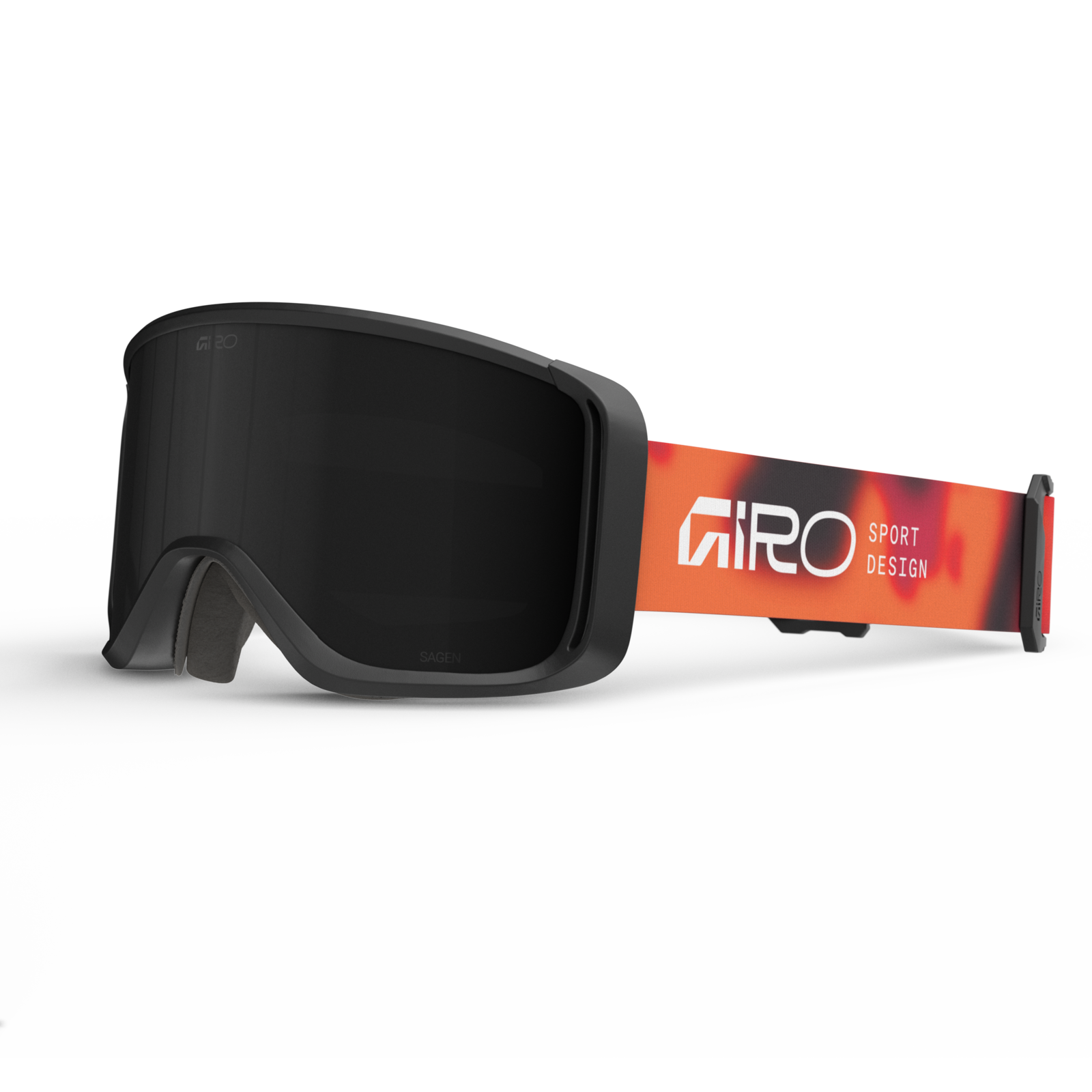 Giro Sagen Flash Goggle Herren orange, Grösse one size