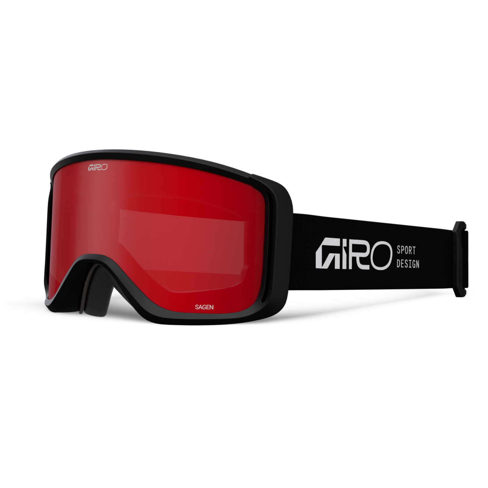 Giro W Sagen Flash Goggle Damen rot, Grösse one size