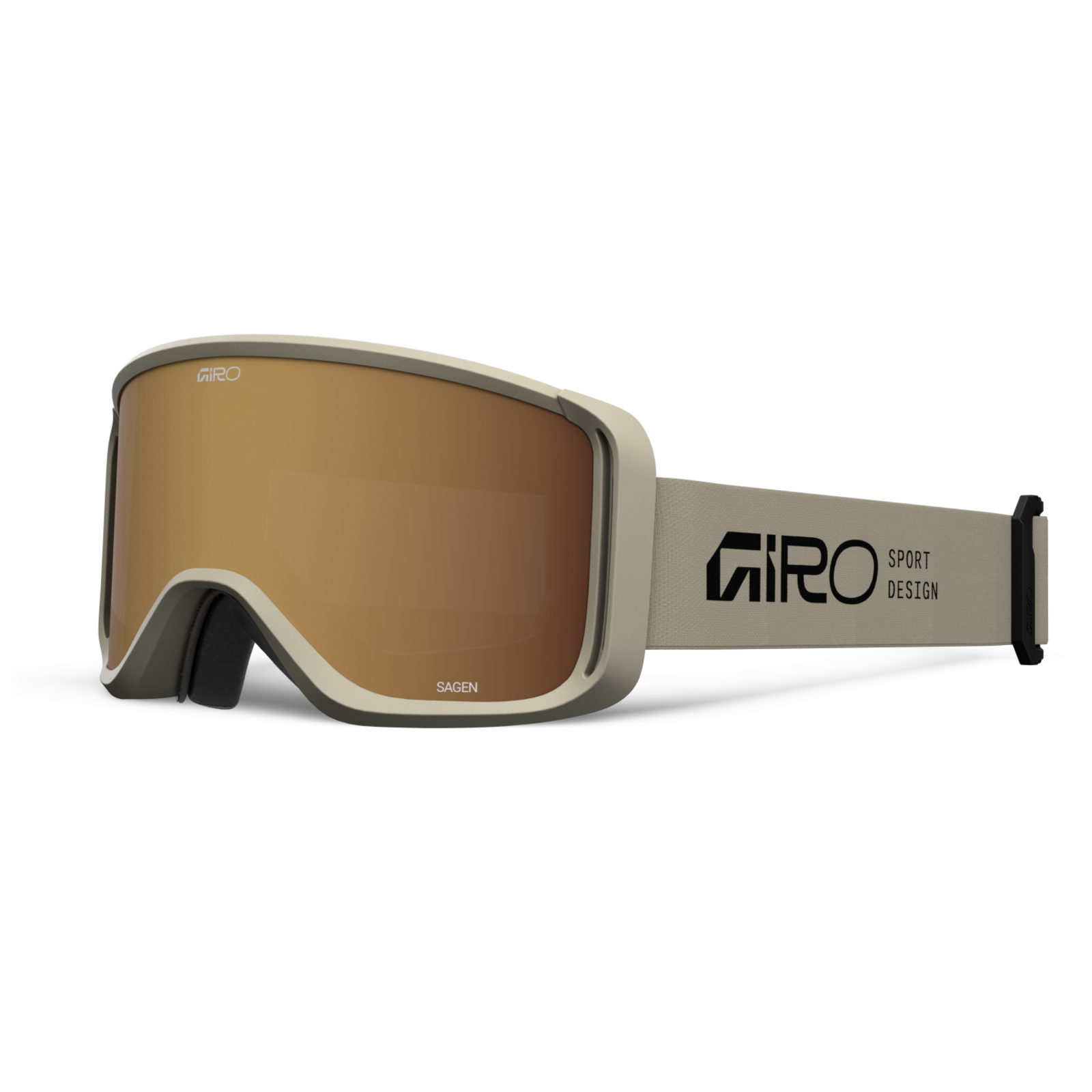 Giro W Sagen Flash Goggle Damen beige, Grösse one size