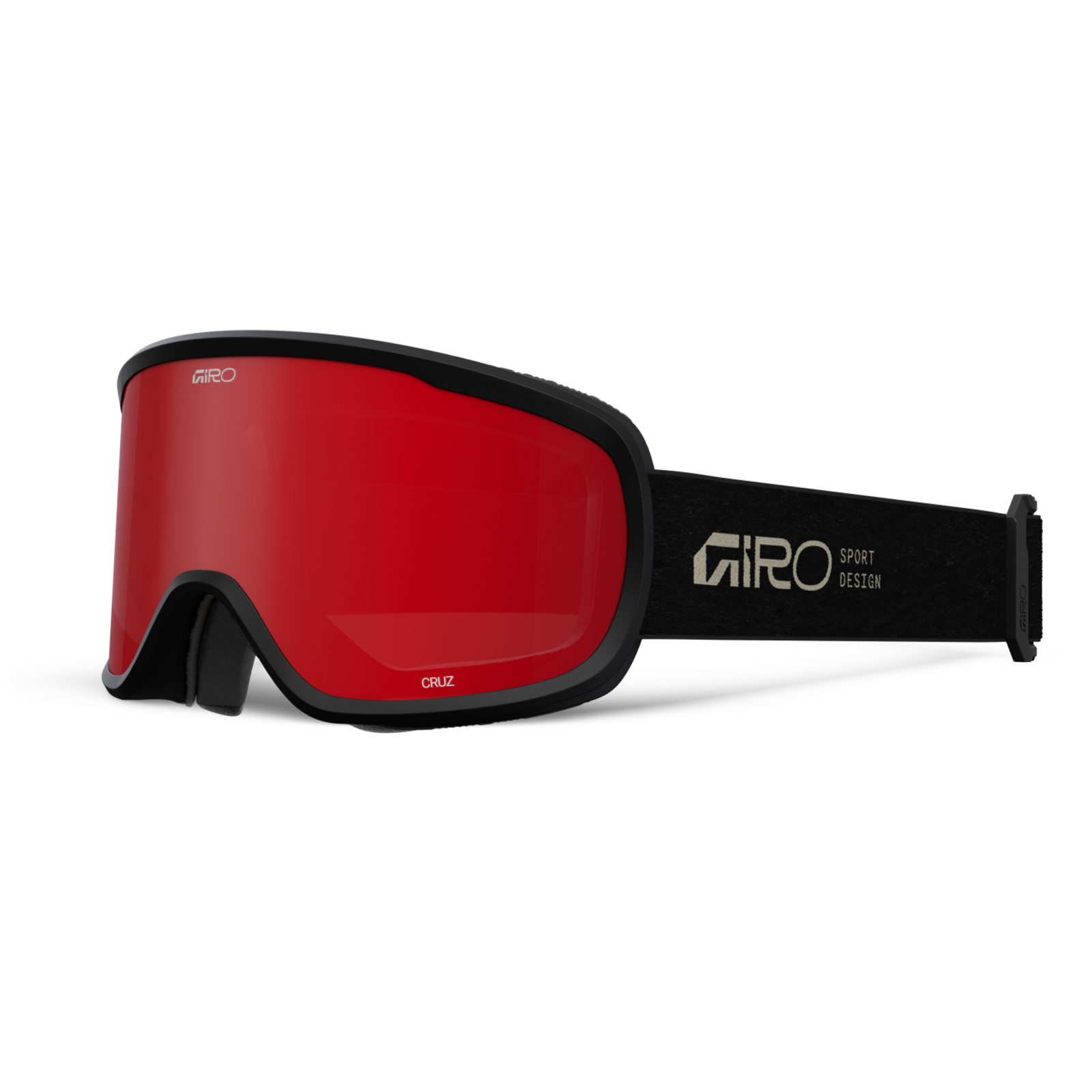 Giro Cruz Flash Goggle Unisex rot, Grösse one size