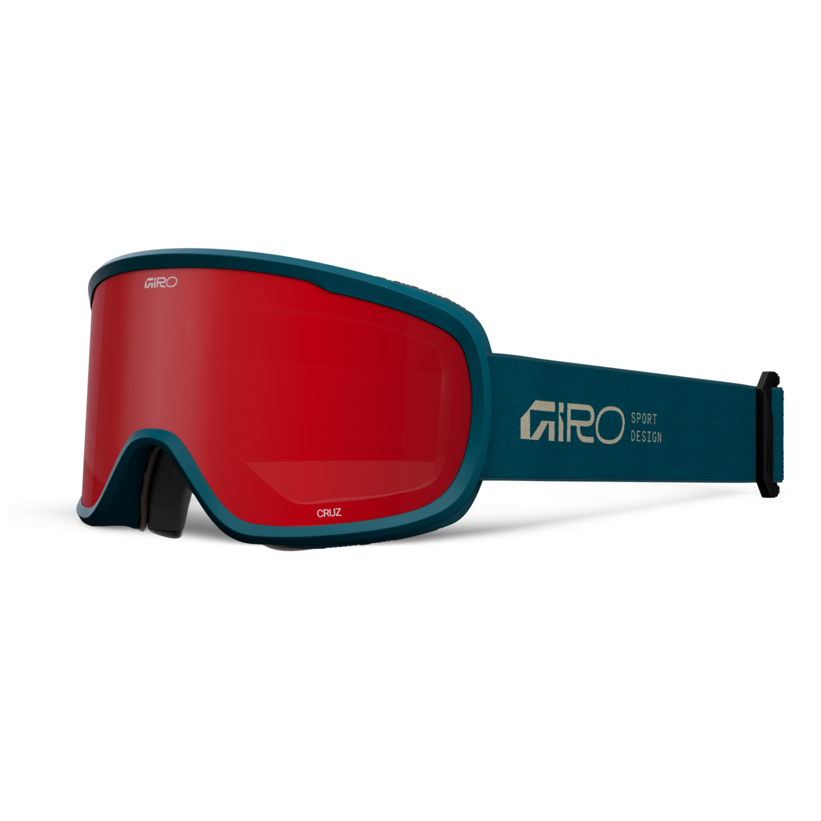 Giro Cruz Flash Goggle Unisex rot, Grösse one size