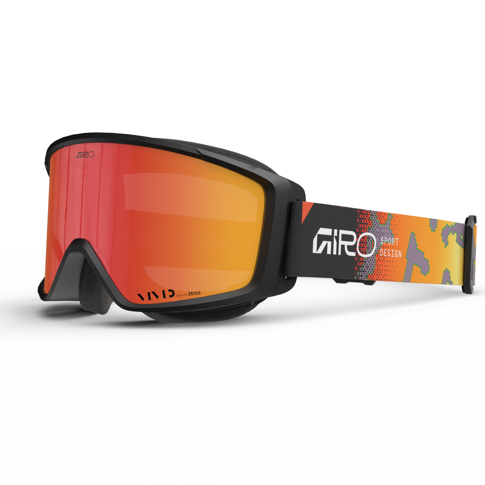 Giro Index 2.0 Vivid Goggle unisex schwarz, Grösse one size