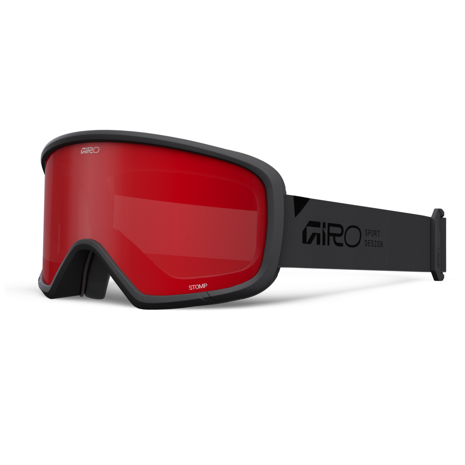 Giro Stomp Flash Goggle Unisex rot, Grösse one size