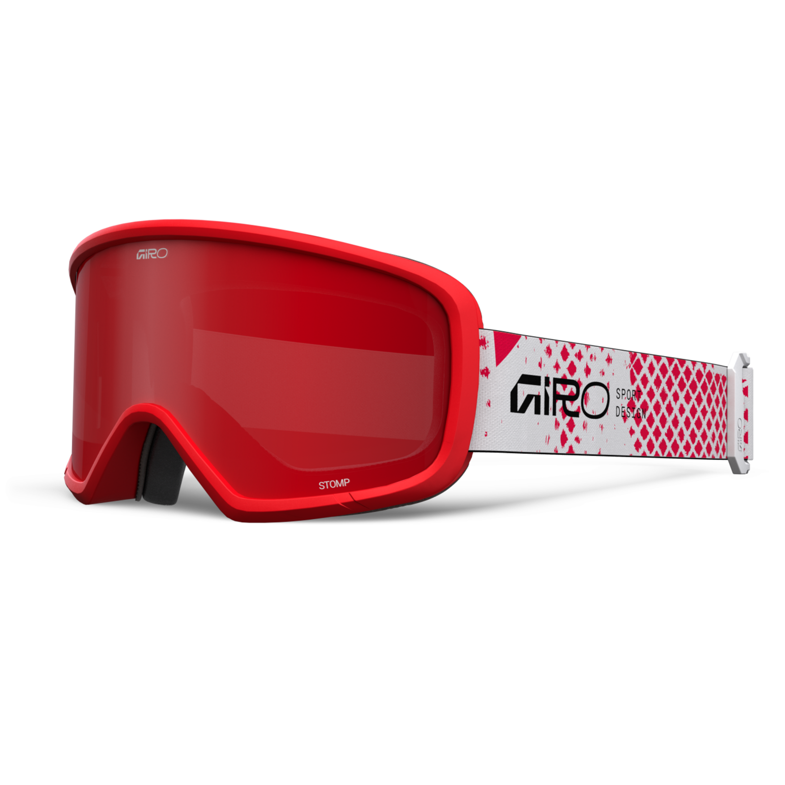 Giro Stomp Flash Goggle JungenMädchenUnisex rot, Grösse one size
