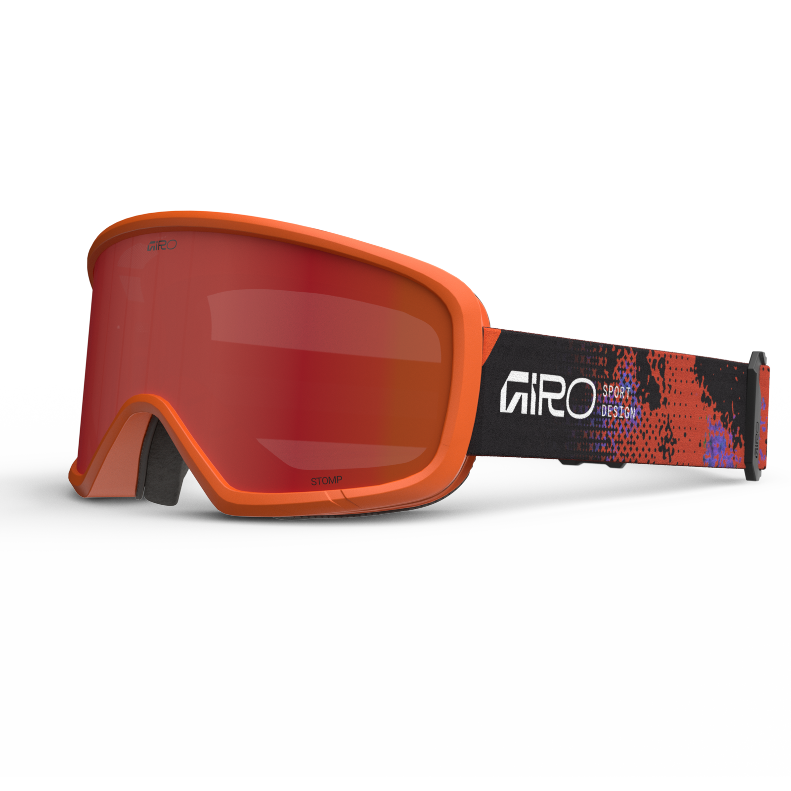 Giro Stomp Flash Goggle unisex orange, Grösse one size